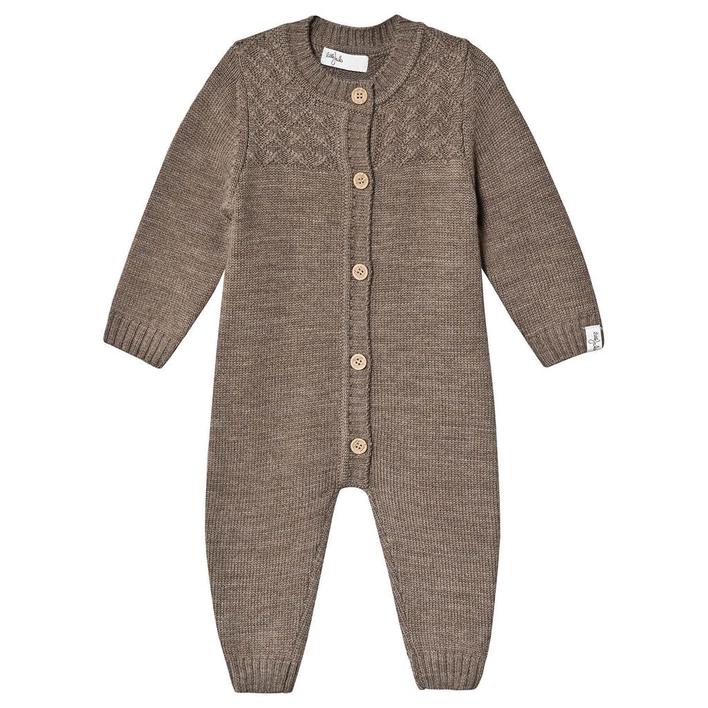 Neulottu Onesie Wood Brown
