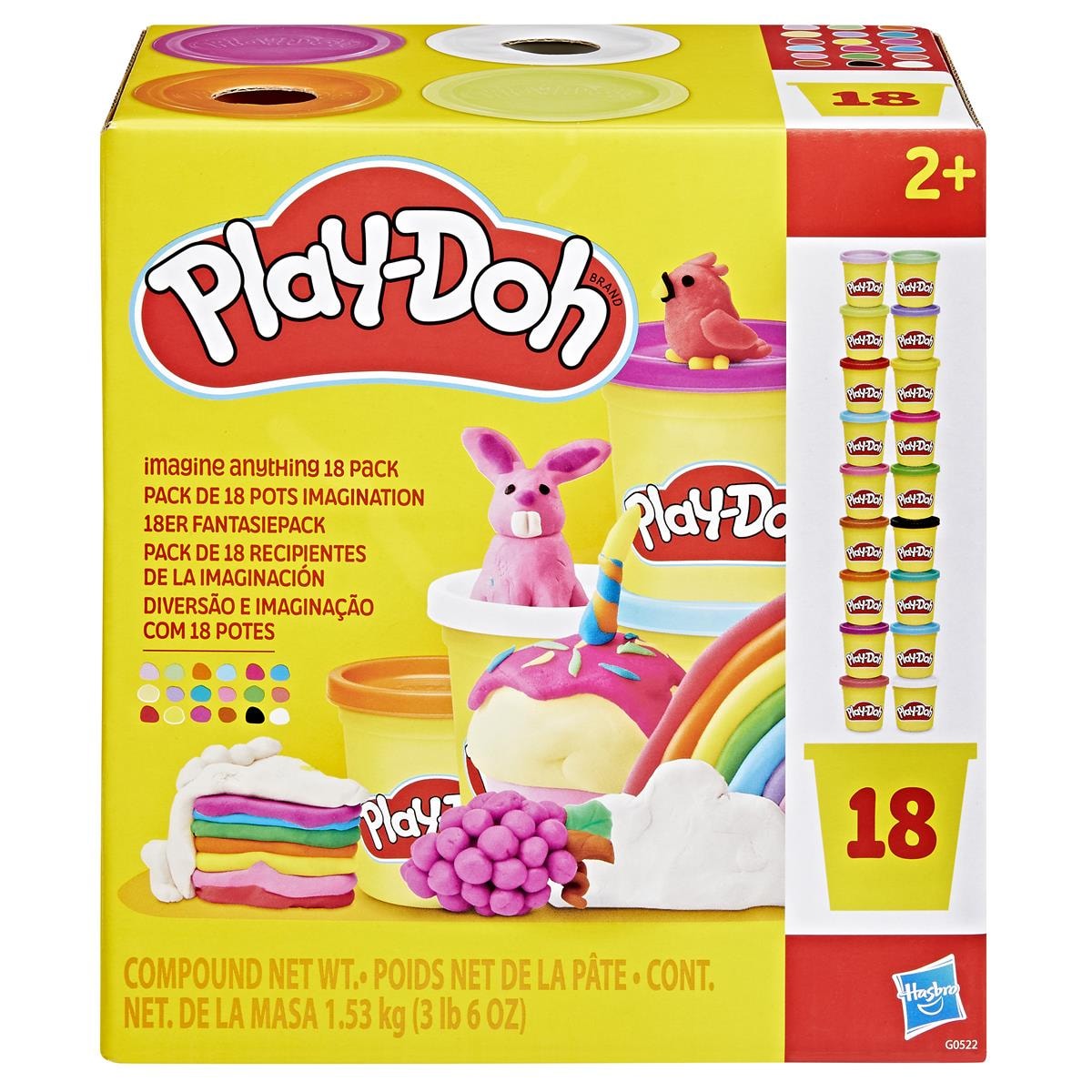 Play-Doh 18パック入りプレイドウ 