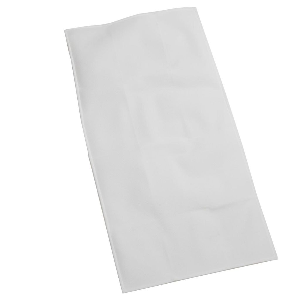 90 x 220 cm Madrassbeskytter I Flanell Hvit