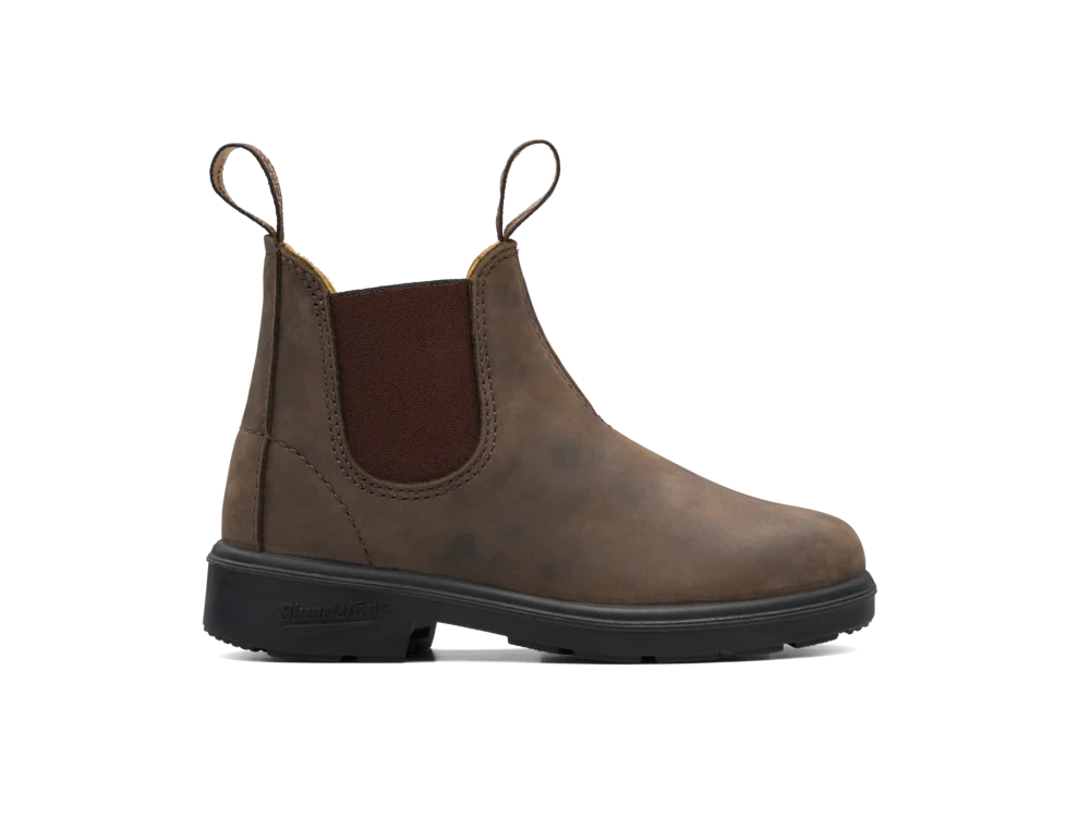 565 Blunnies Kids Nahkasaappaat Rustic Brown