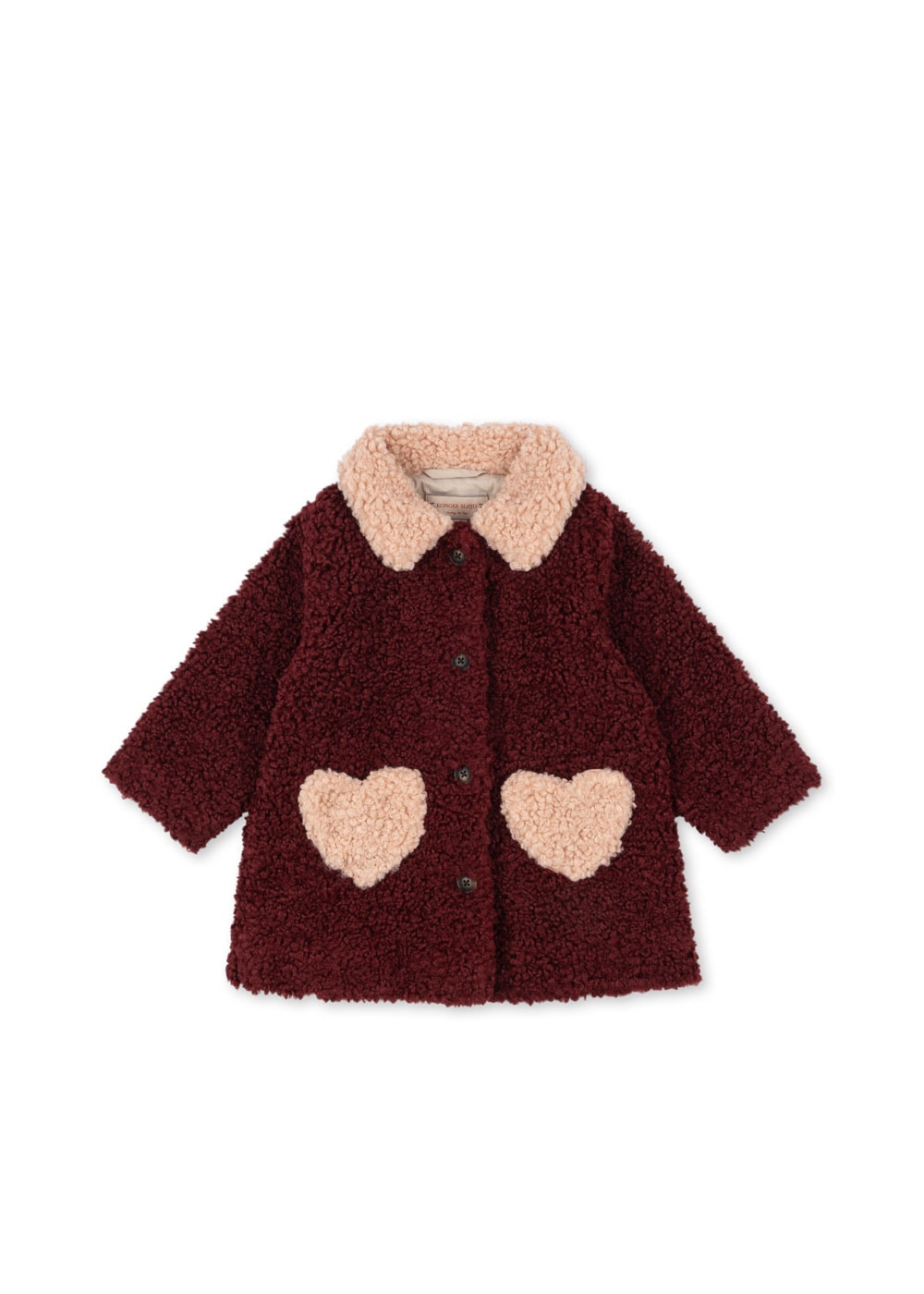 Calin Teddy Coat Cabernet 