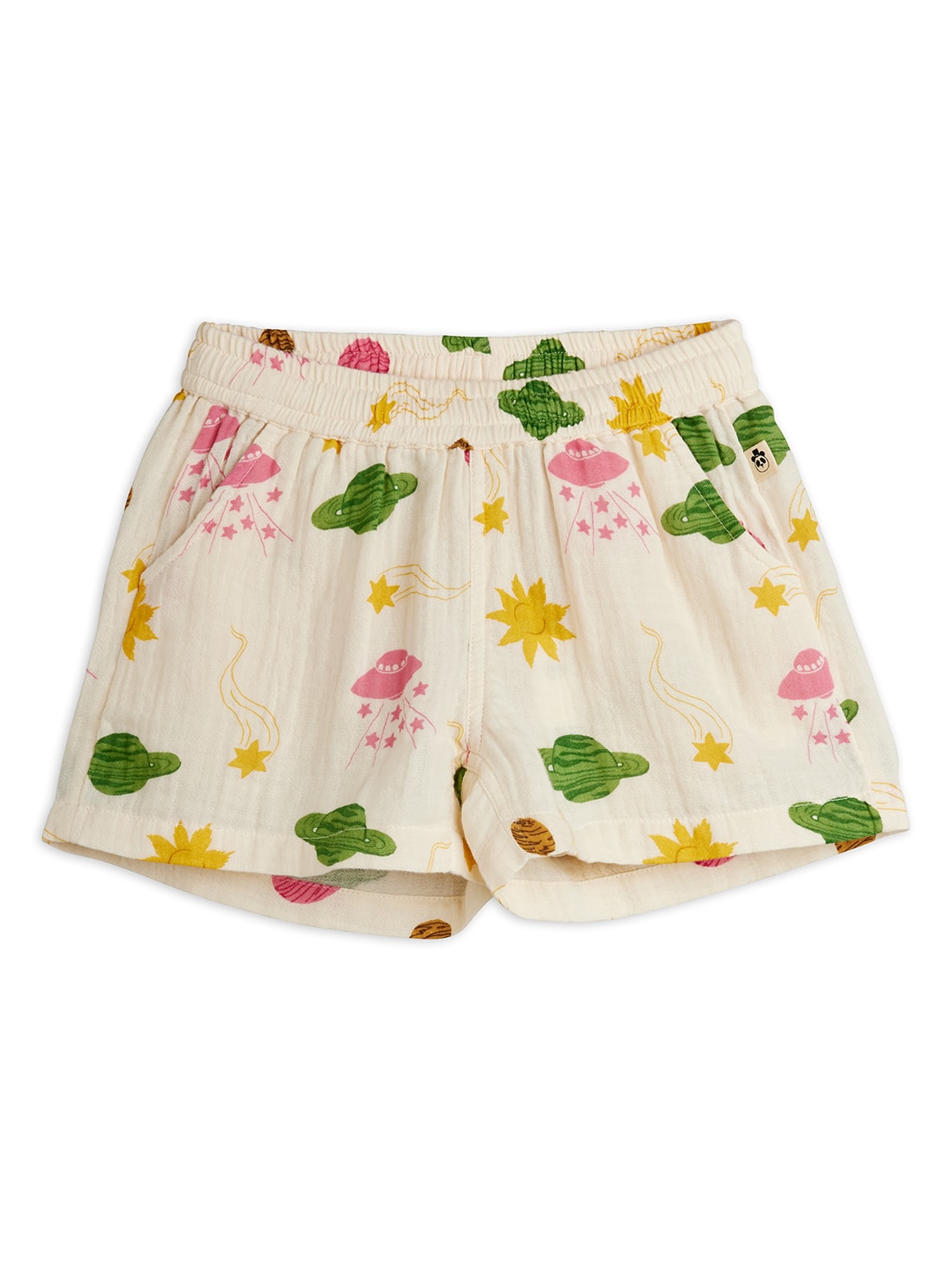 Space Muslin Shorts Off-white 