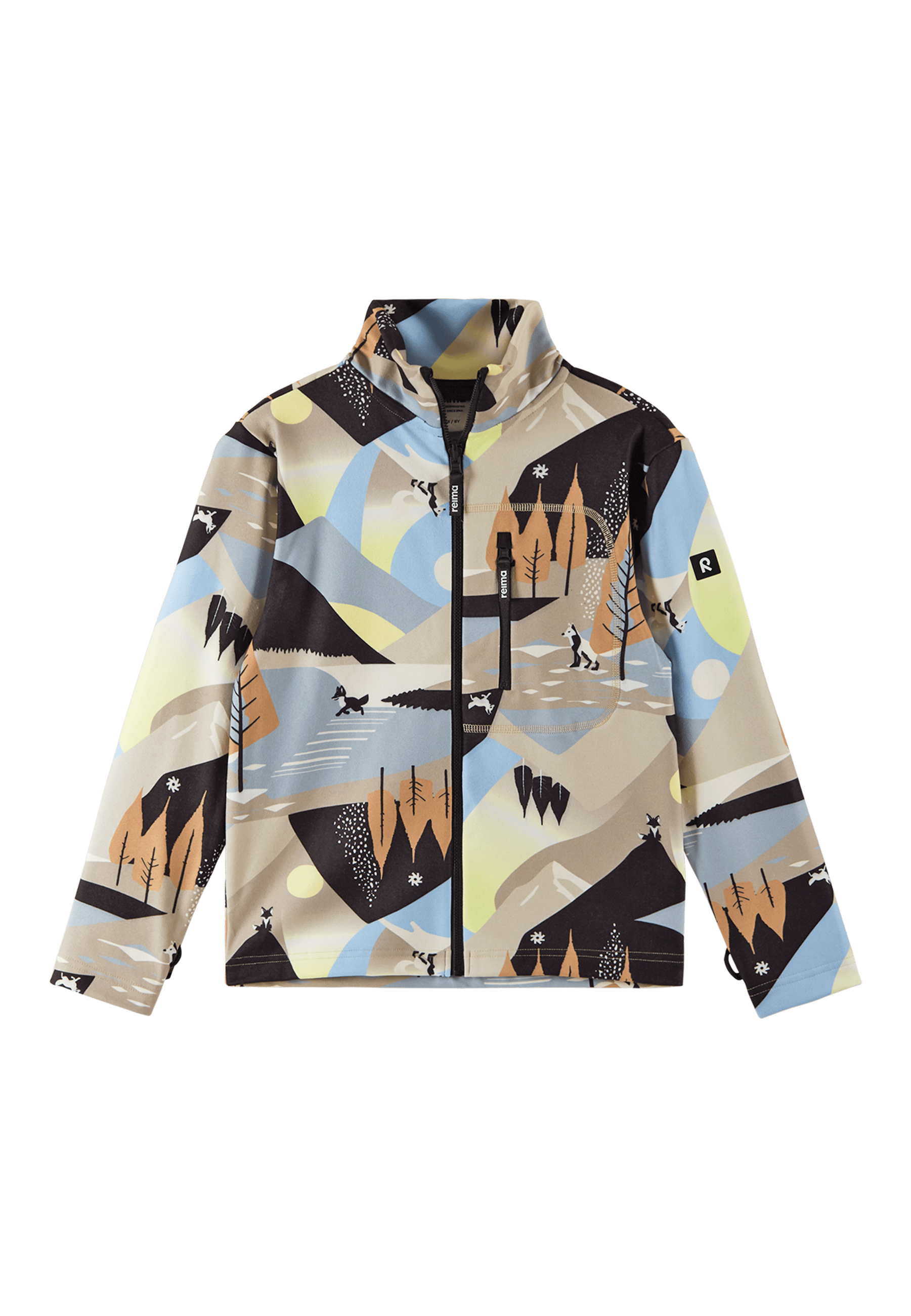 Lisisti Soft Jersey Full Zip Sweater Earthy Beige