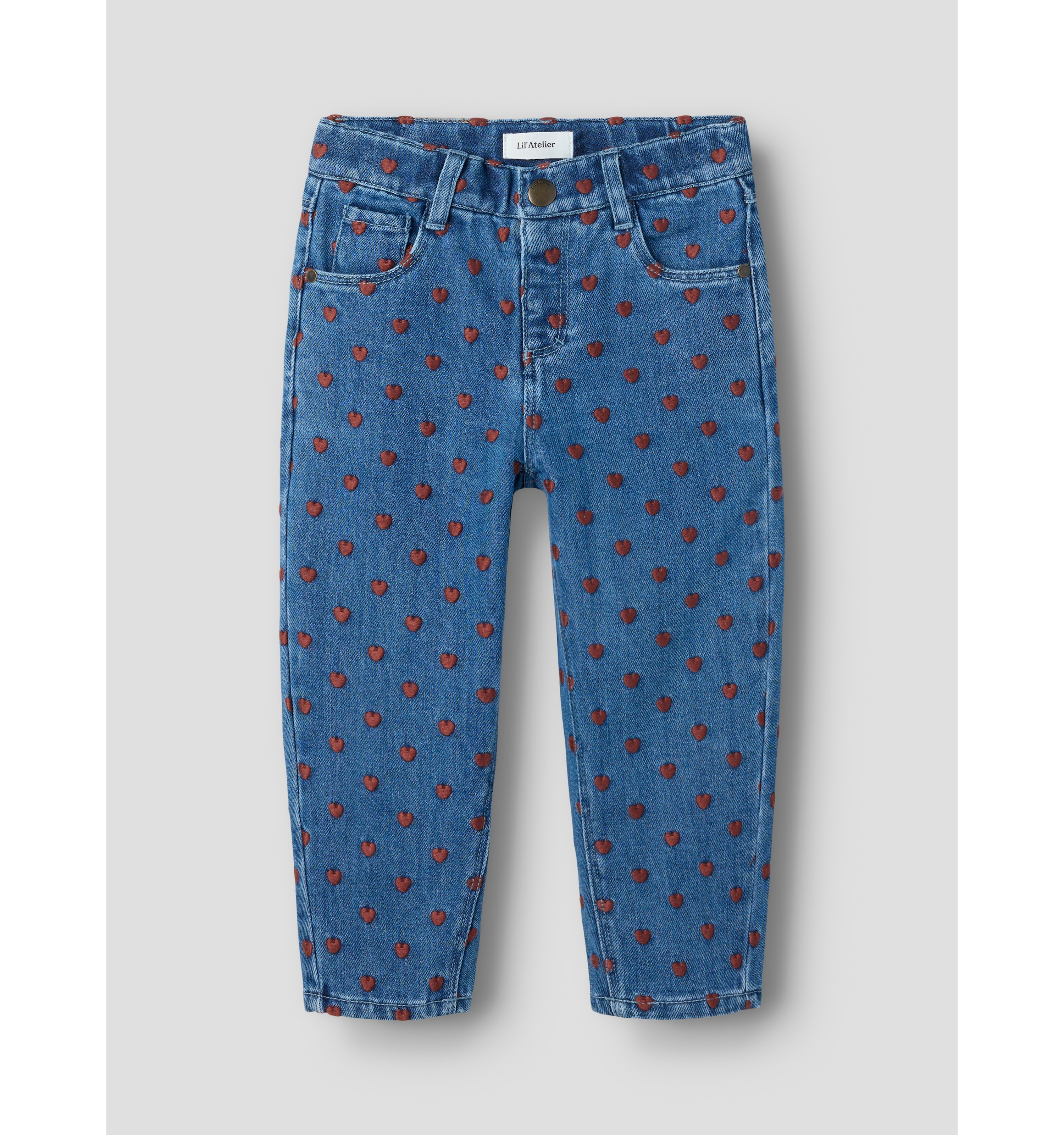 Nmfliva Loose Jeans 2001-Se Lil Dark Blue Denim