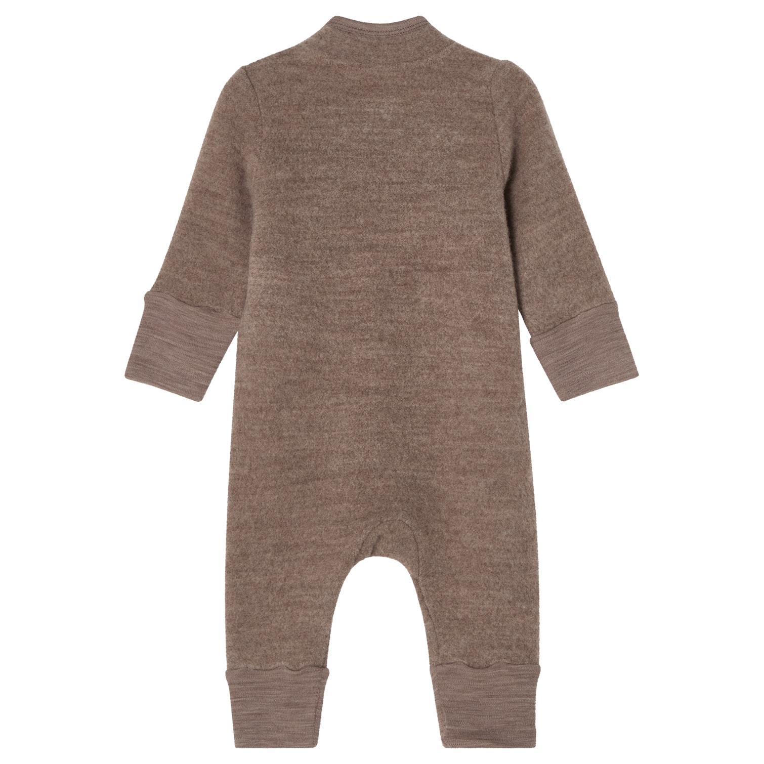 Adelaide Wool Fleece Suit Brown Melange