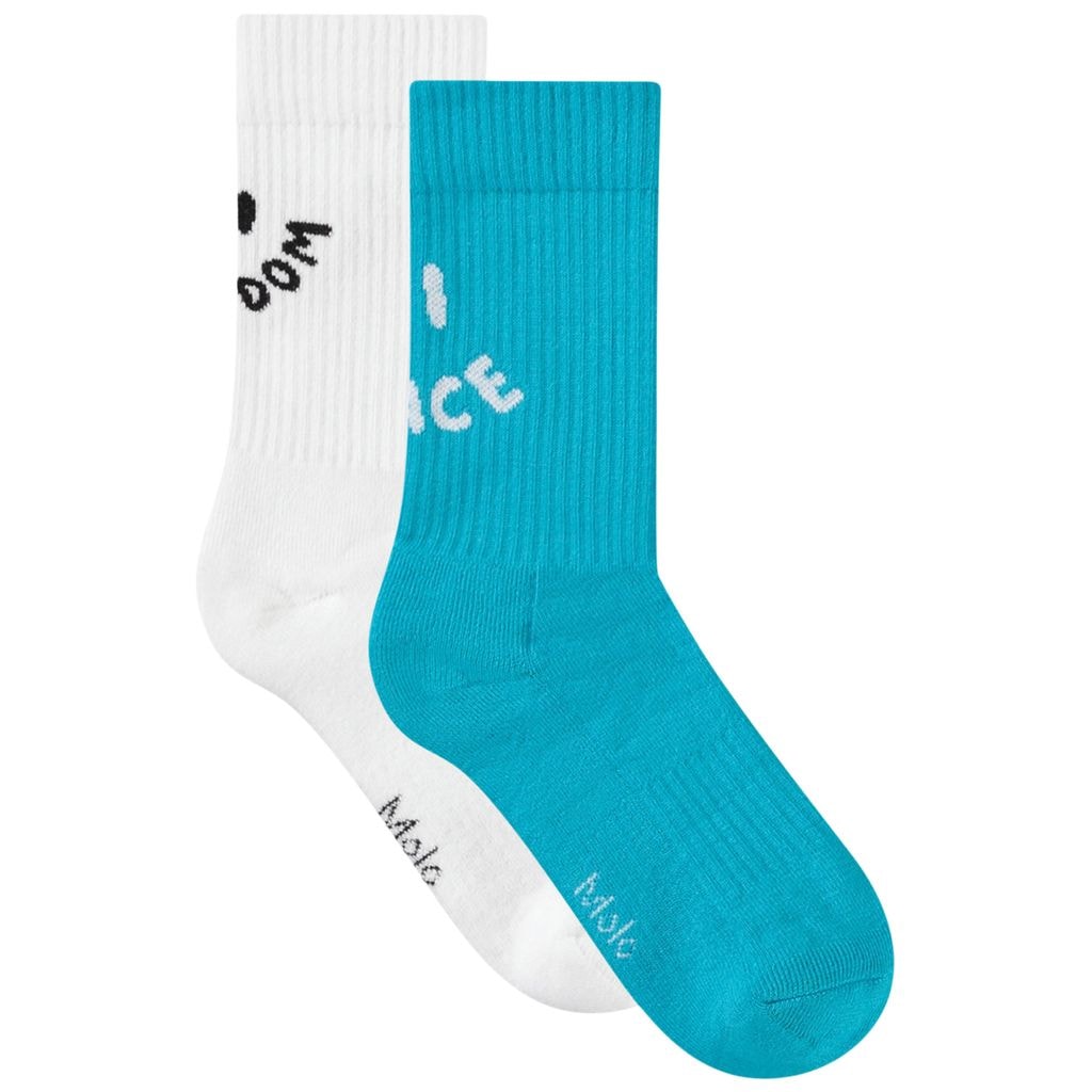 Norman Socks White