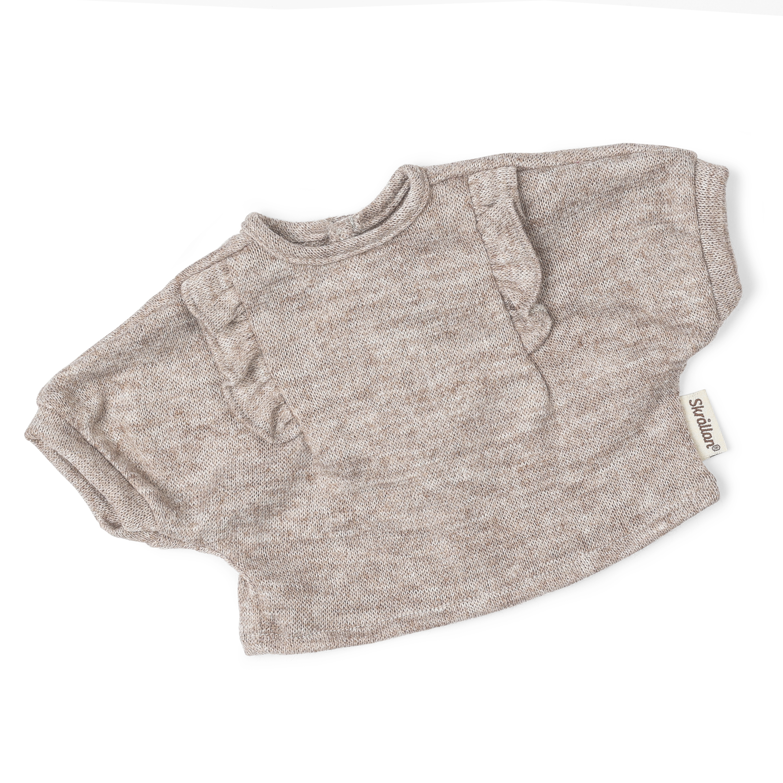 Skrållan Docka T-shirt Beige Melange