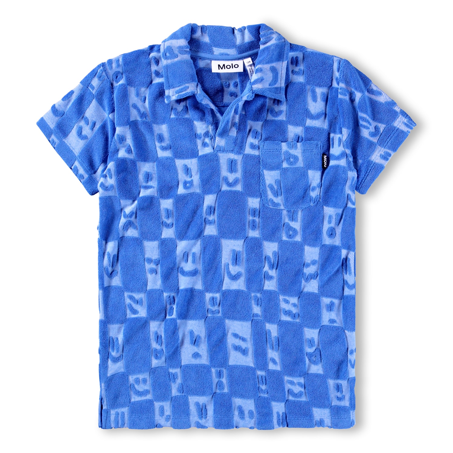 Randel T-shirt Terry  Blue