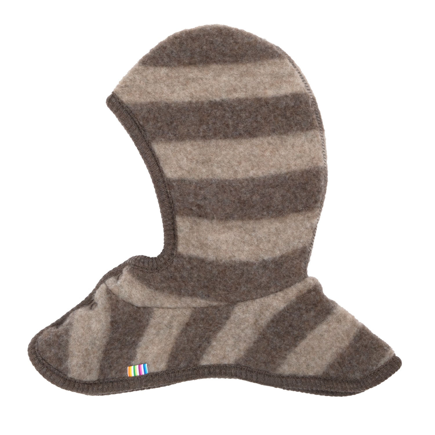 Soft Wool Double Layer Balaclava Brown 