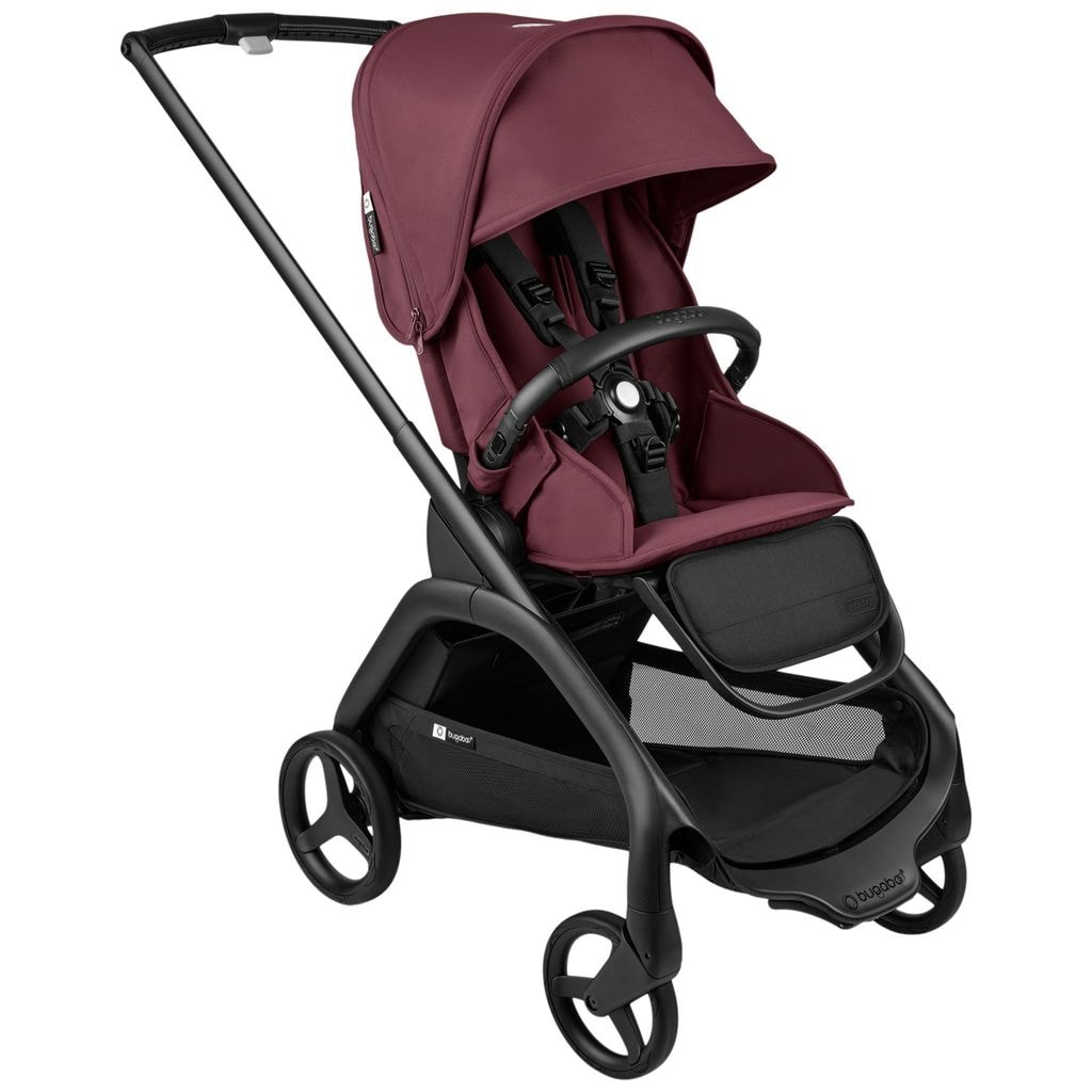 Bugaboo Dragonfly komplett BLACK/DARK CHERRY