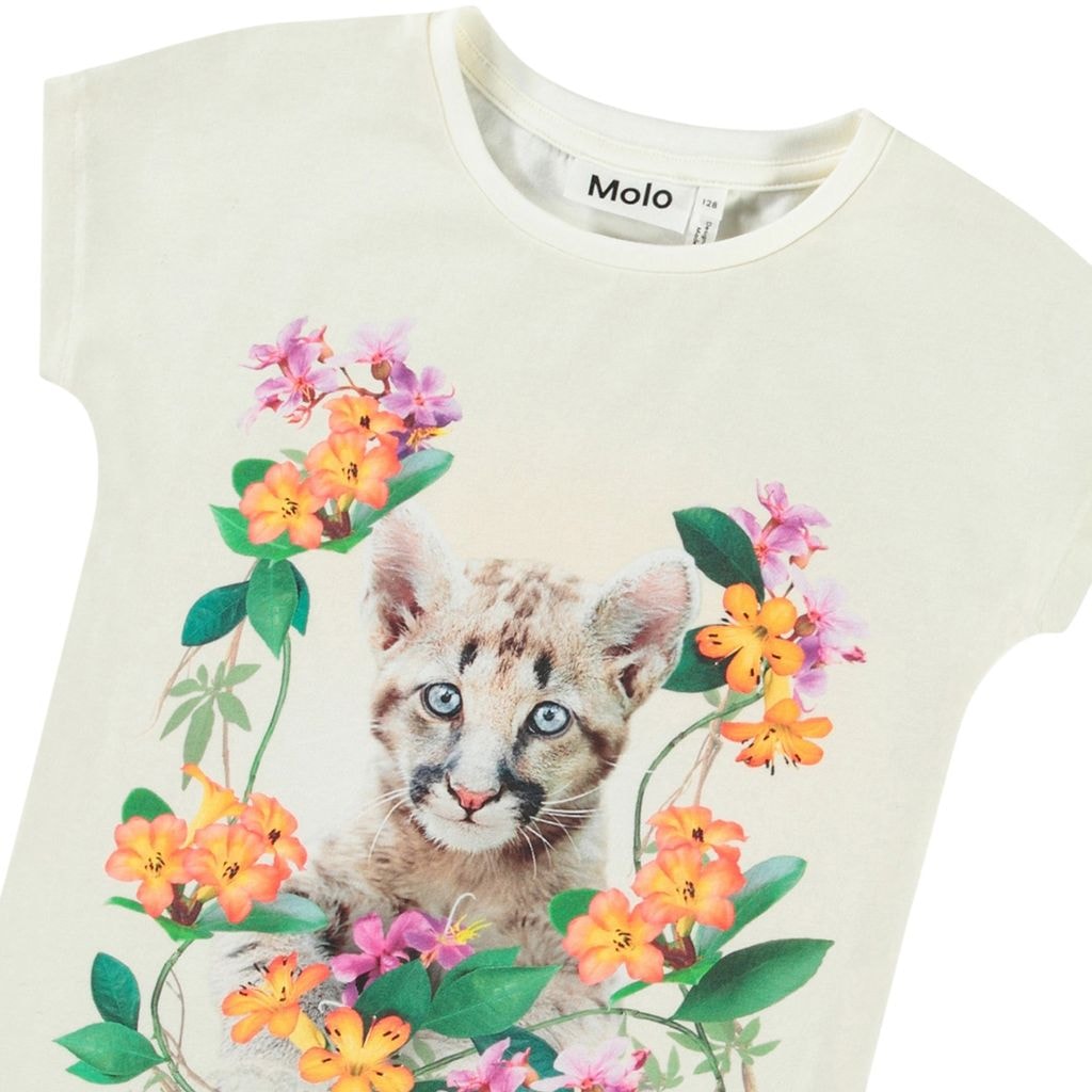 Ragnhilde Short Sleeve T-Shirt Floral Puma