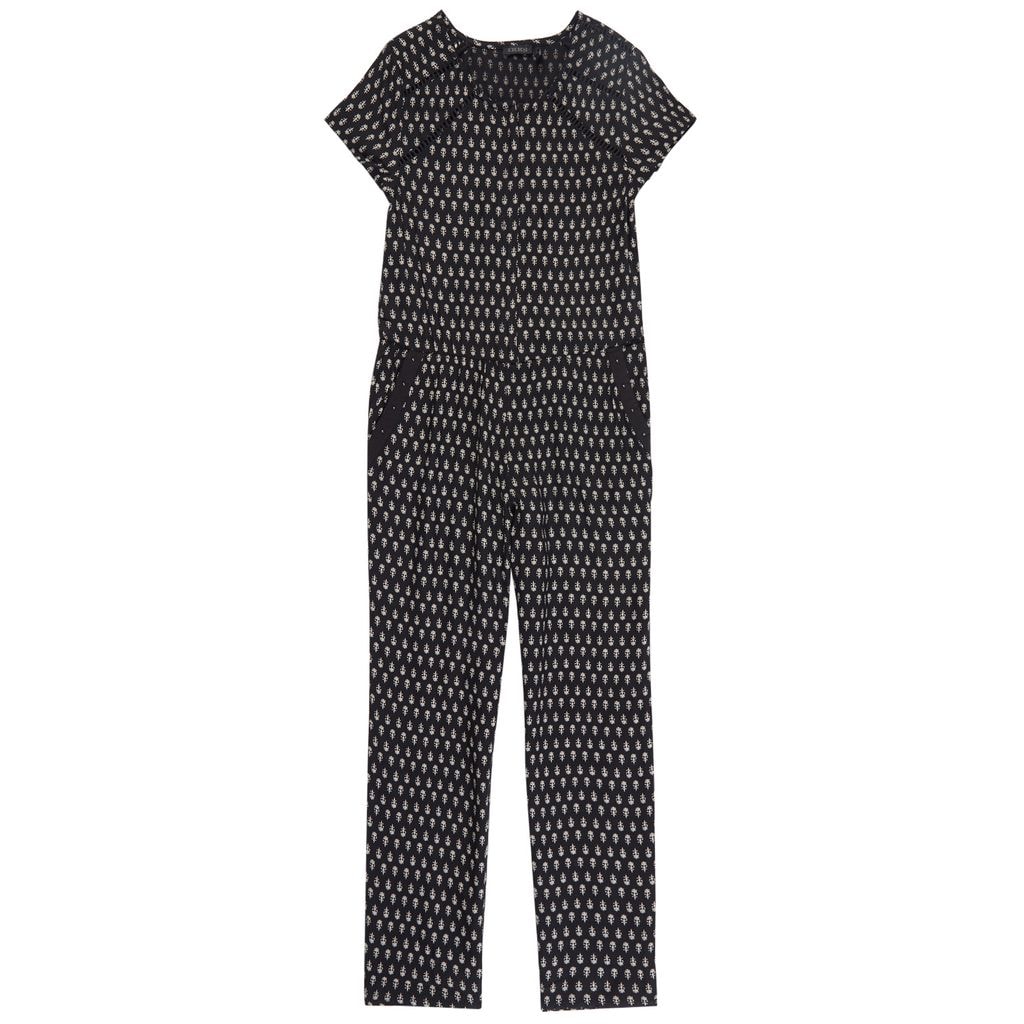 Print Jumpsuit Black