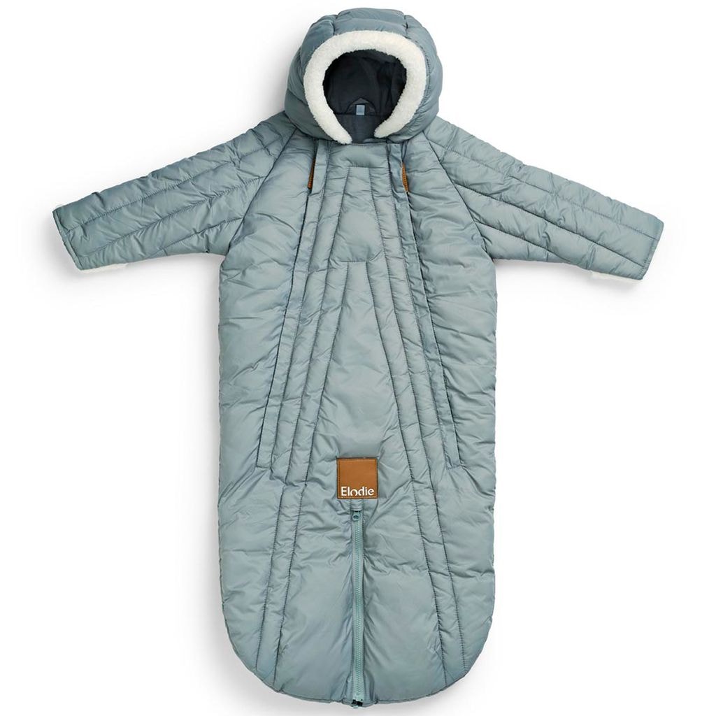 2-in-1 Baby Kjeledress Pebble Green