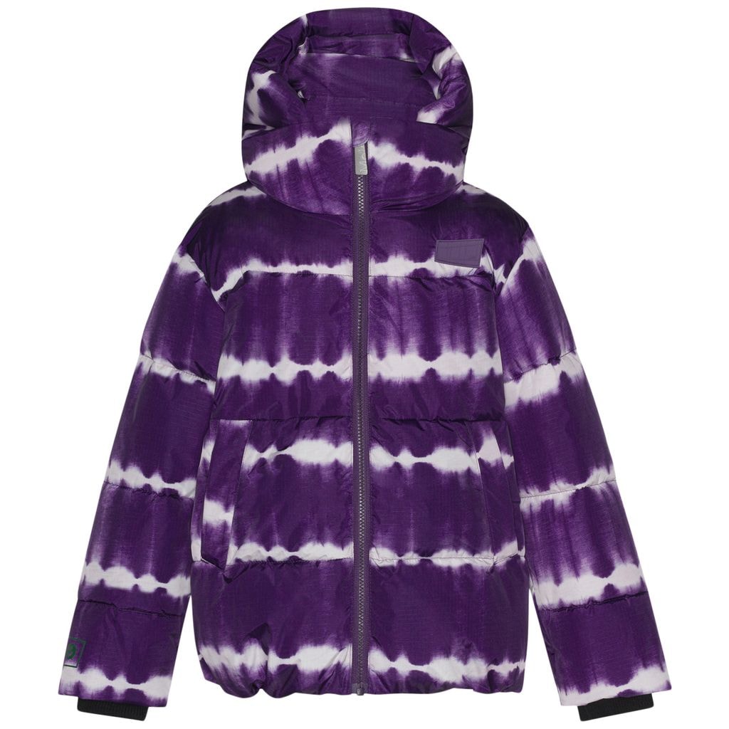 Halo Täckjacka Tie Dye Purple