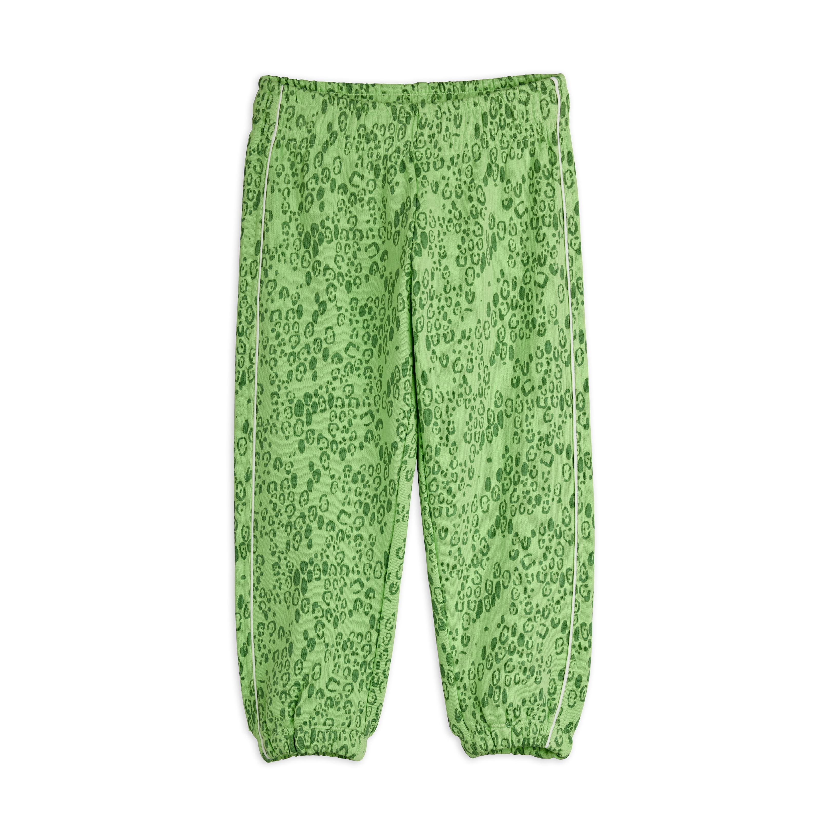 Mini Leopard Aop Sweatpants Green