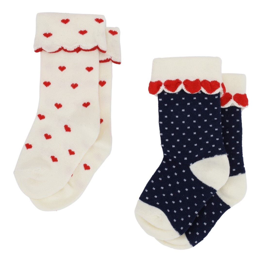 Viola 2-Pack Socks Heart 2-pack