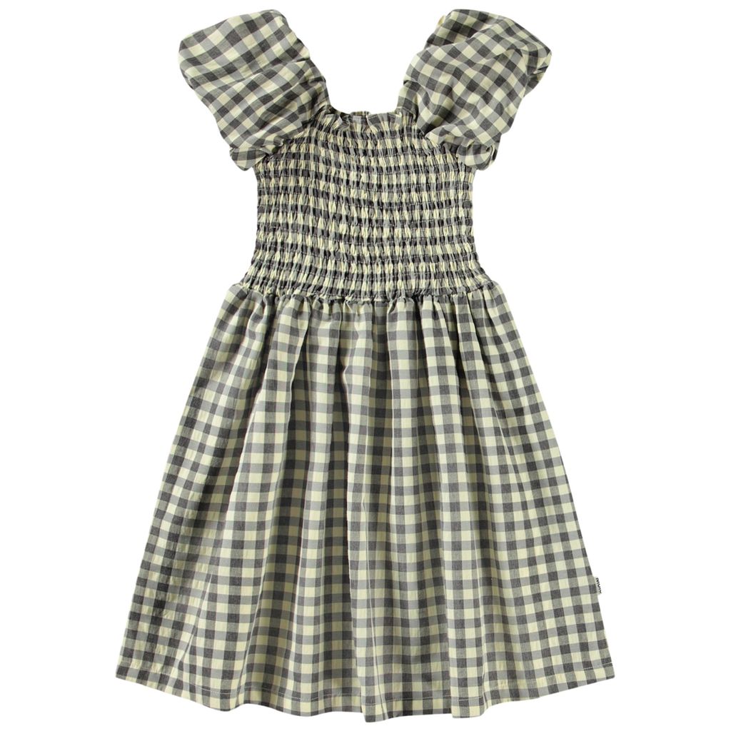 Cherisla Short-Sleeved Dress Sun Check