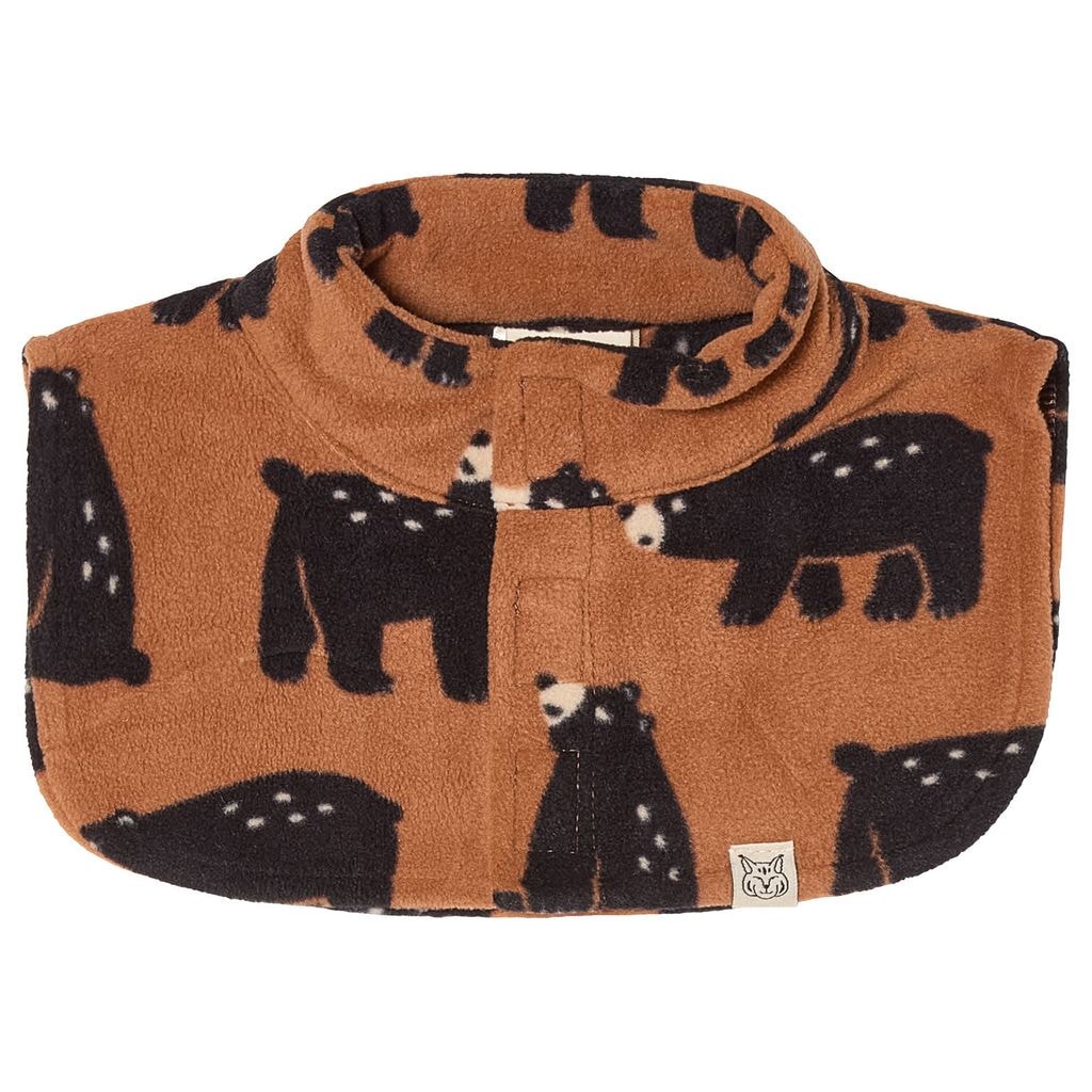 Northpole Recycled Neck Warmer Black Bear