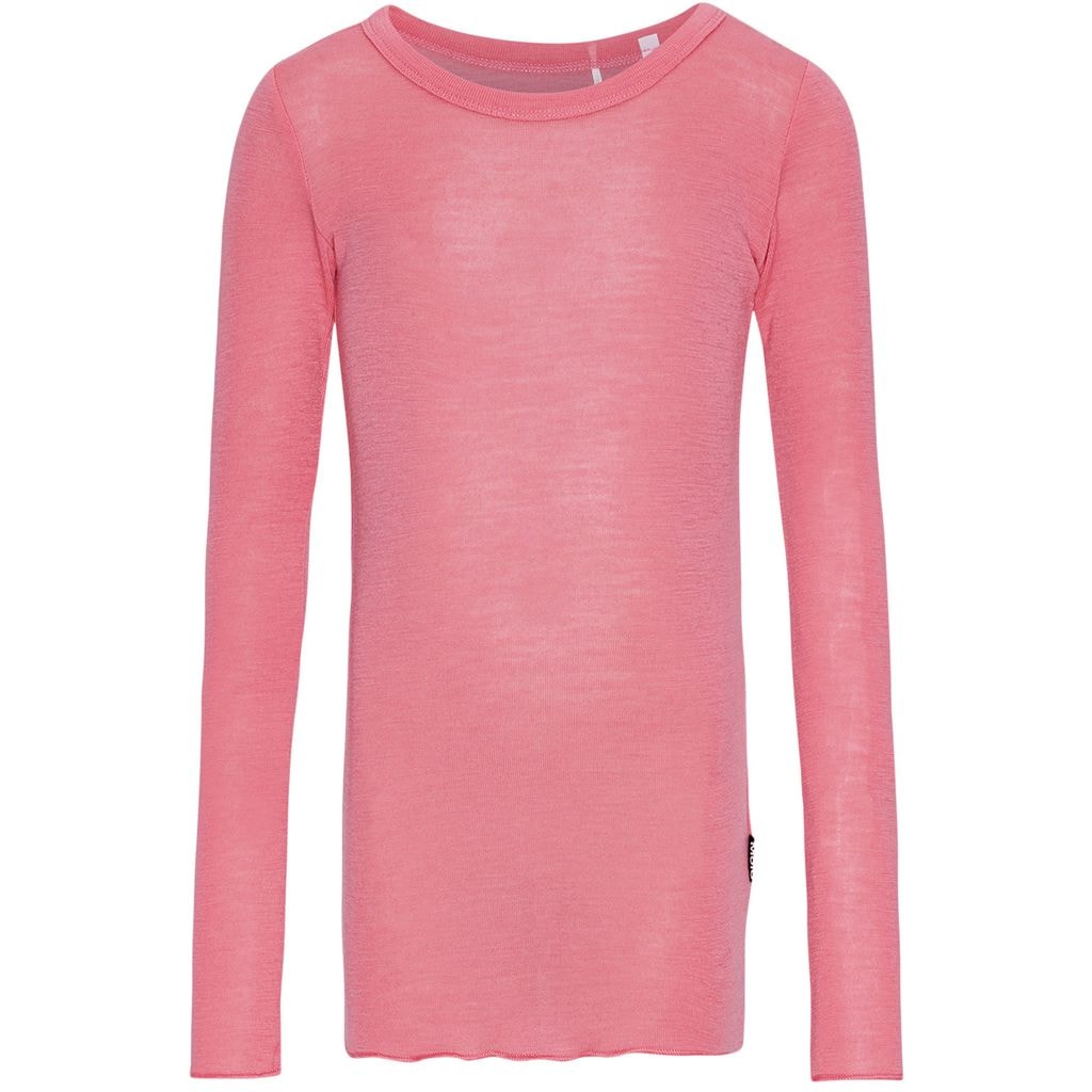 Rihanna Long Sleeved T-Shirt In Wool Flamingo Plume