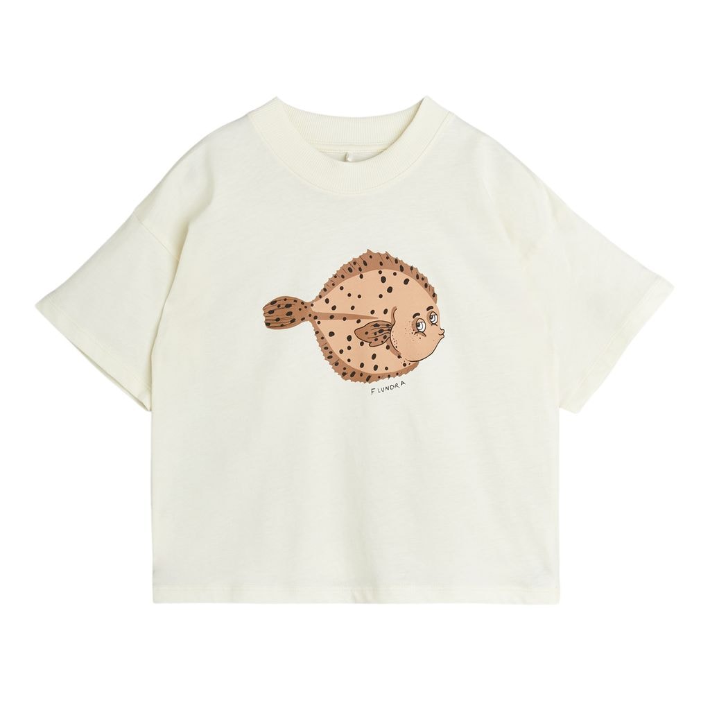 GOTS Flundra T-Shirt Offwhite