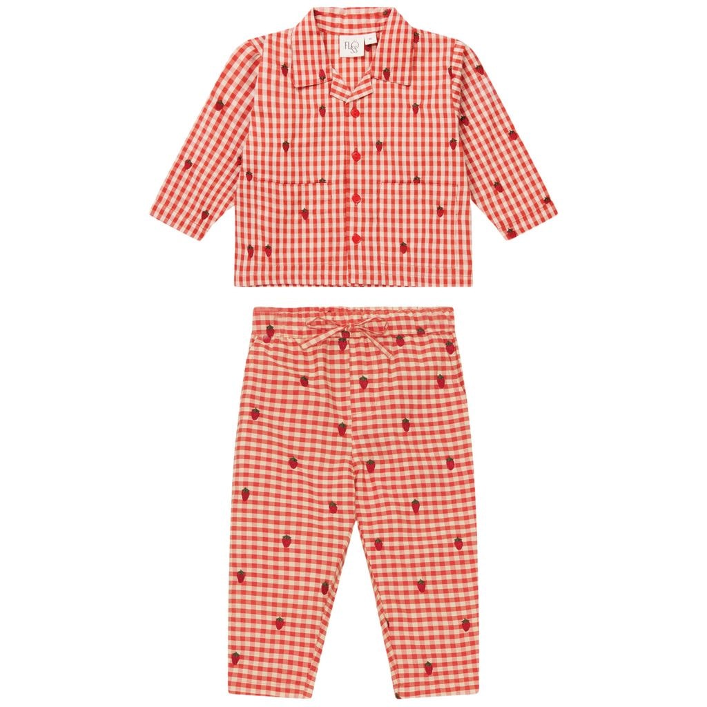 Molly Pyjamas Berry Gingham