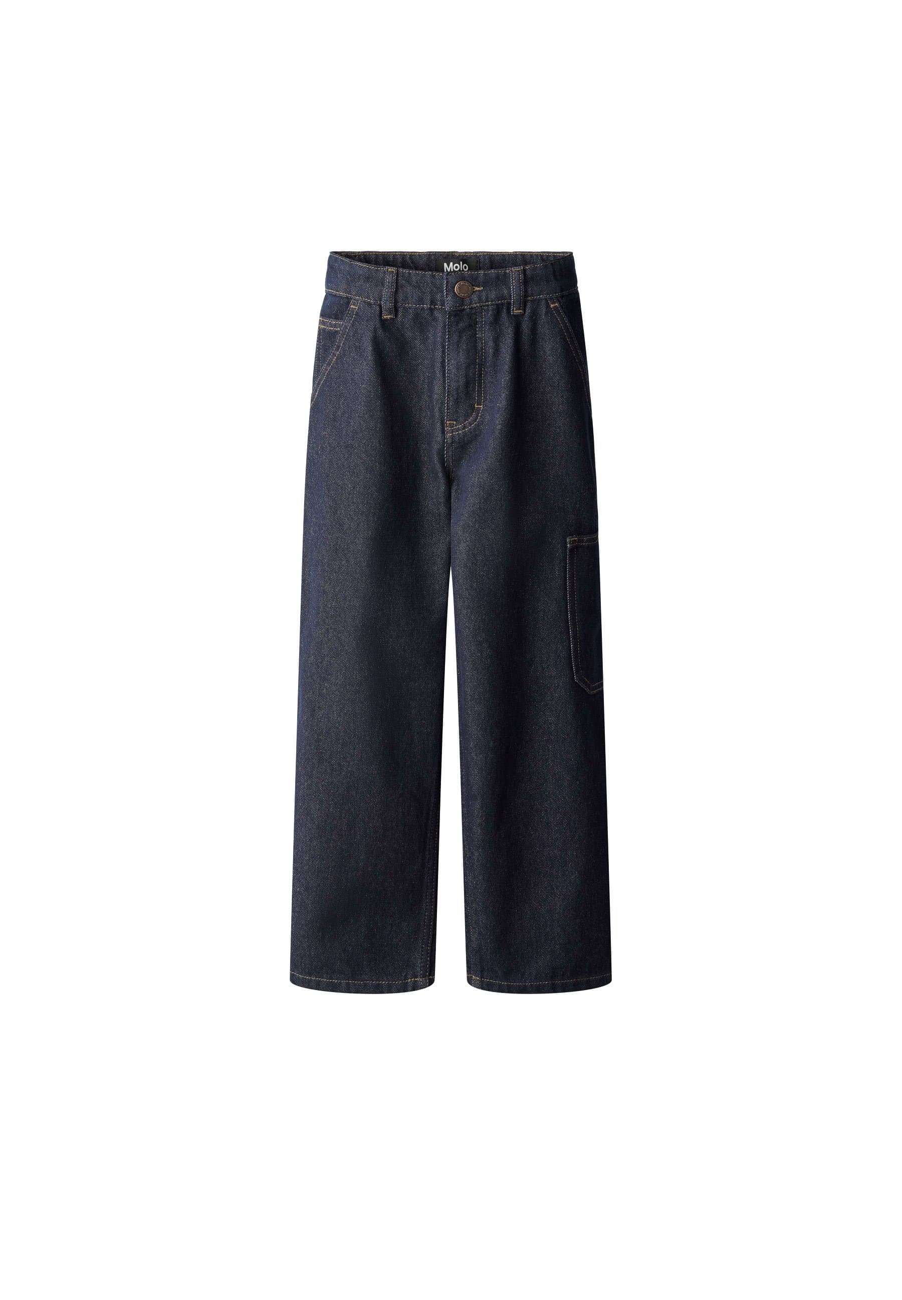 Archer Cargo-jeans Raw Denim Blue