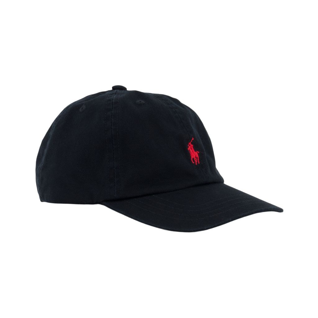 Cotton Chino Baseball Cap Black