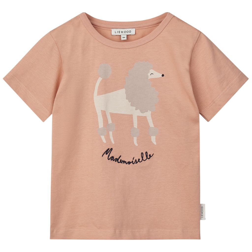 GOTS Apia Lyhythihainen T-paita Paris Mademoiselle Pale Tuscany