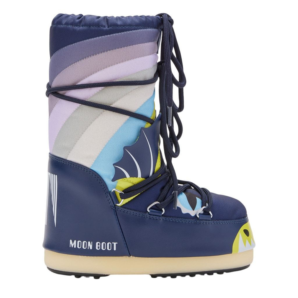 Icon Snow Boots in Blue/Multicolor