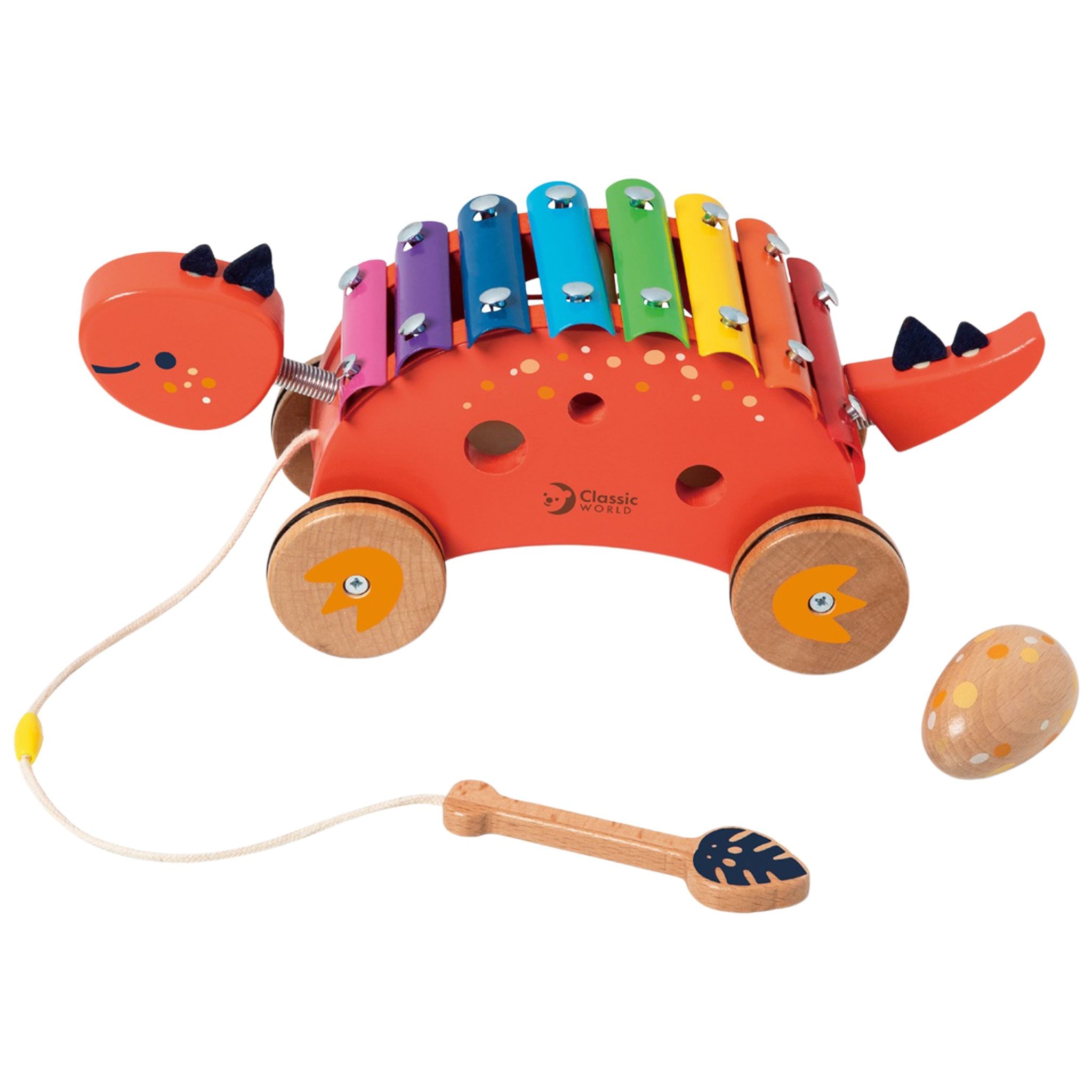 Dinosaur Xylophone Red