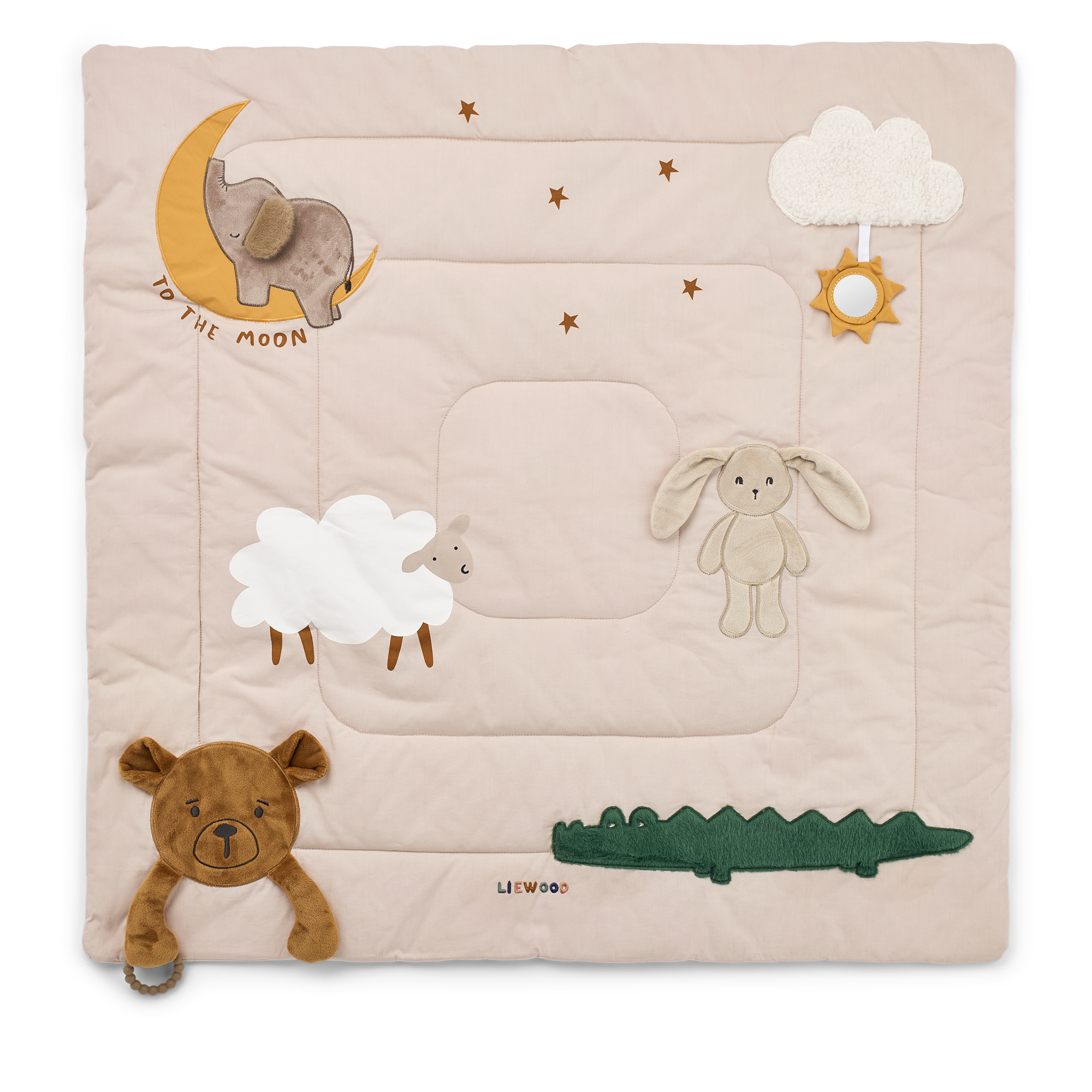 Bernet Classic Aktivitetsfilt Sandy Multi Mix