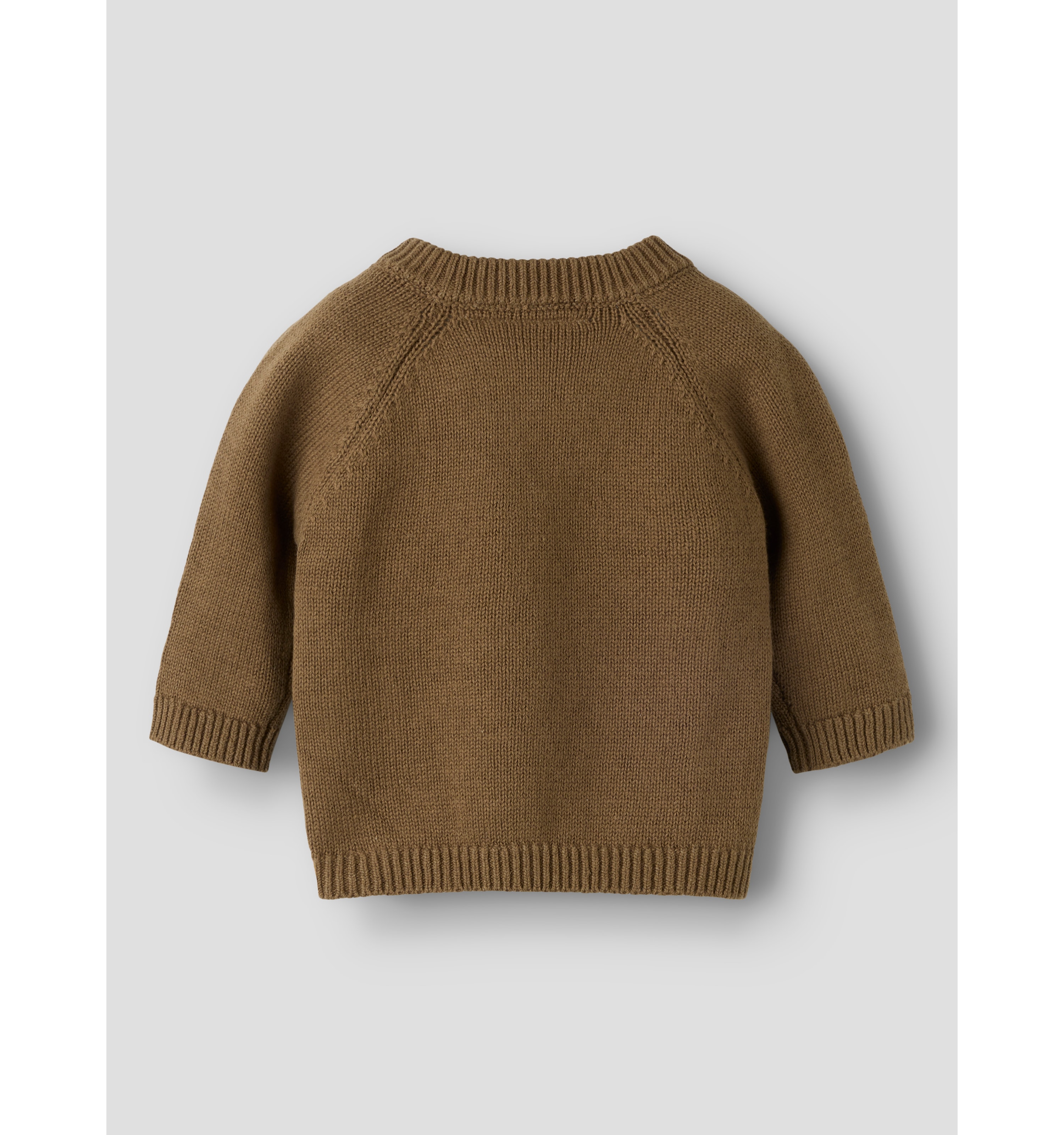 Nbnlaguna Ls Wrap Knit Lil Teak