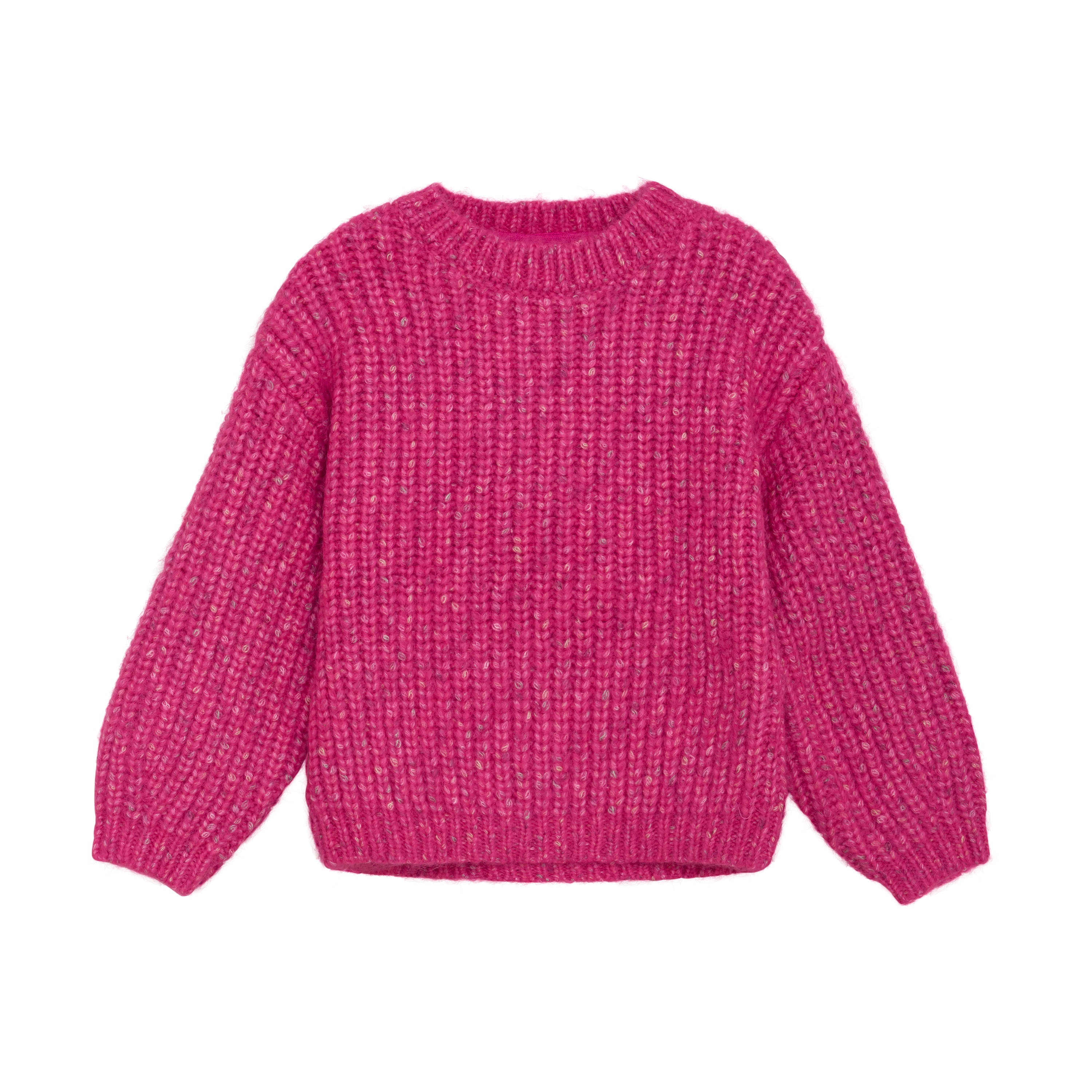 Knitted Sweater Fuchsia Fedora