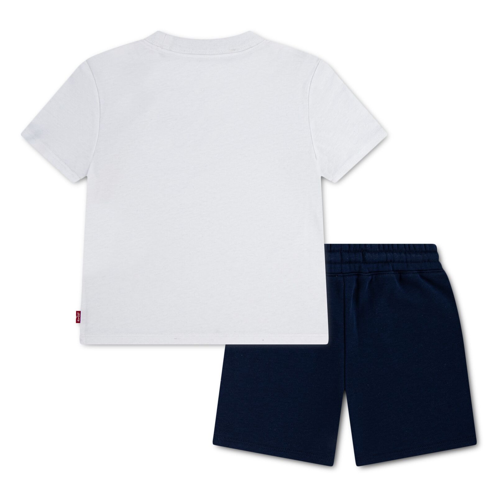 Batwing T-shirt & Shorts Bright White