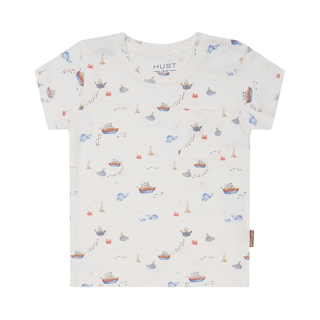 August T-shirt Ivory