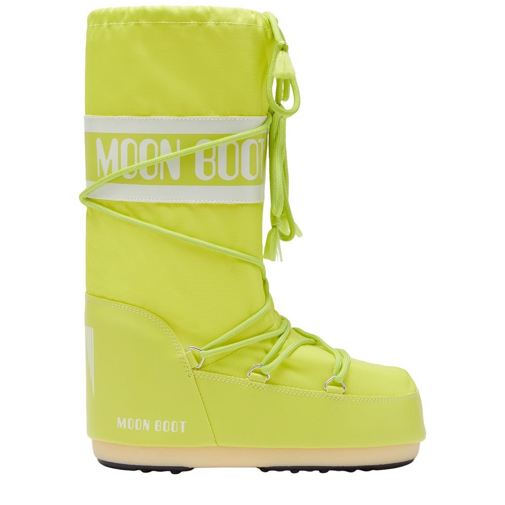 Icon Nylon Snow Boots Cyber Lime