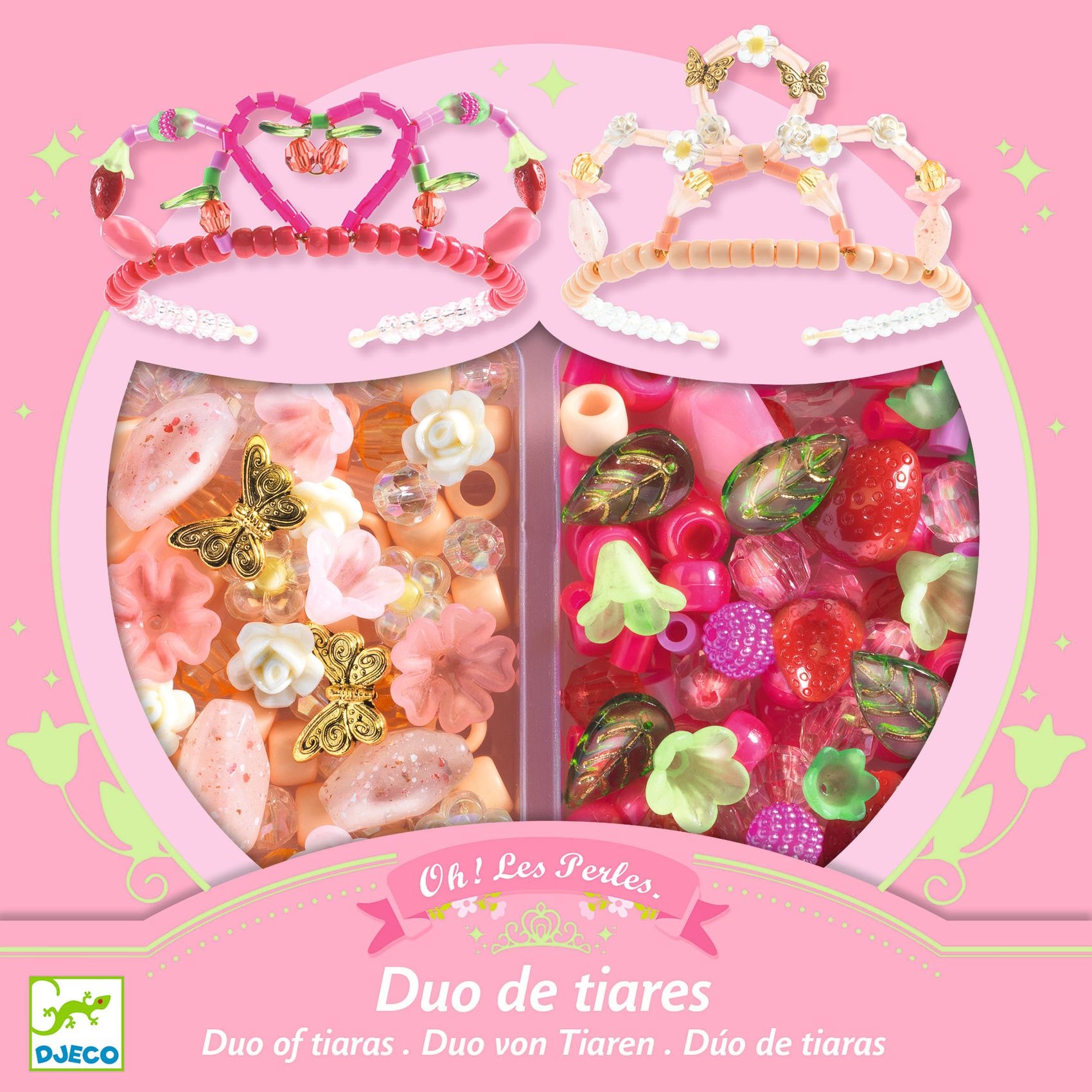 Duo Bead Kit - Tiaras Pink 