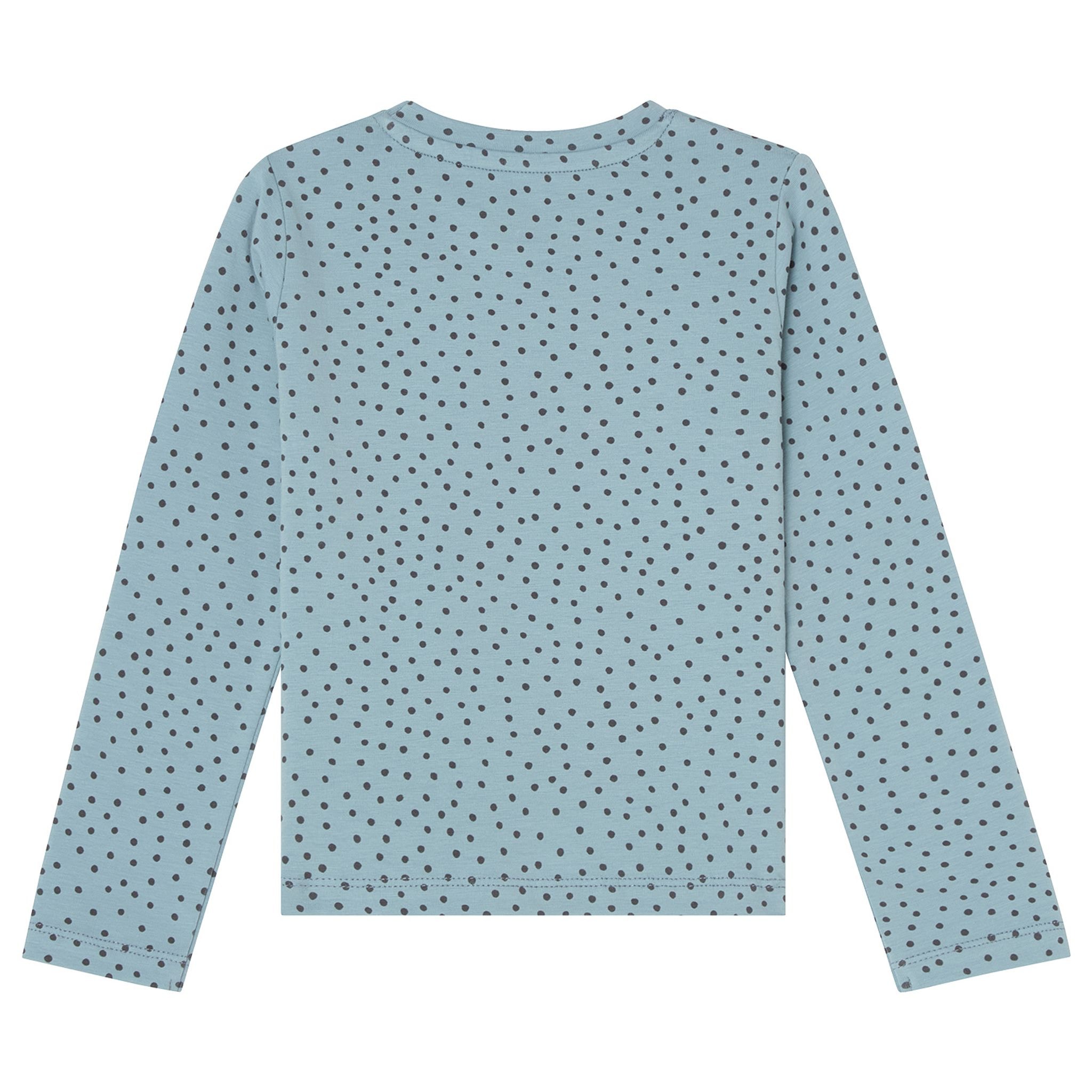GOTS Tia Långärmad T-shirt Blue Dots