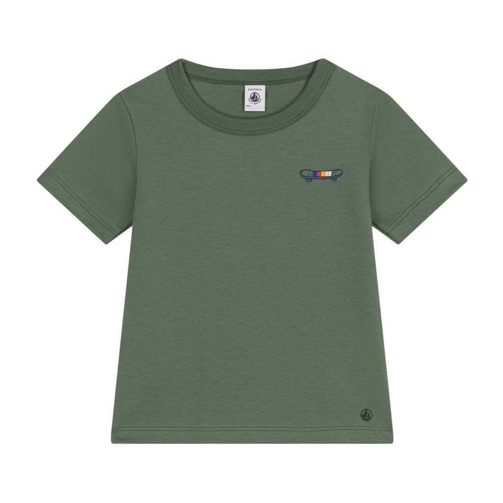 T-Shirt With Print Green