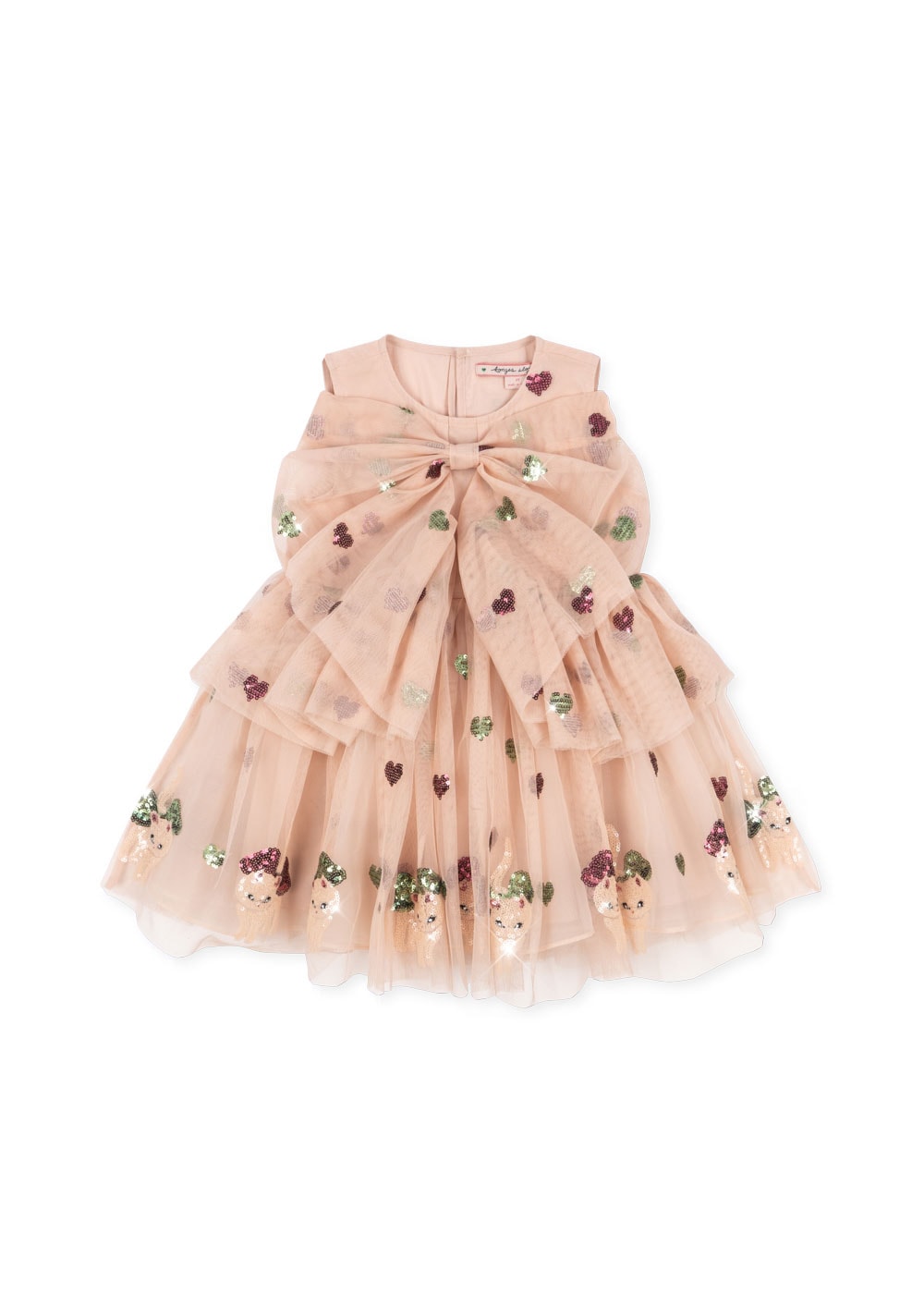 Yvonne Bow Dress Bow Kitty