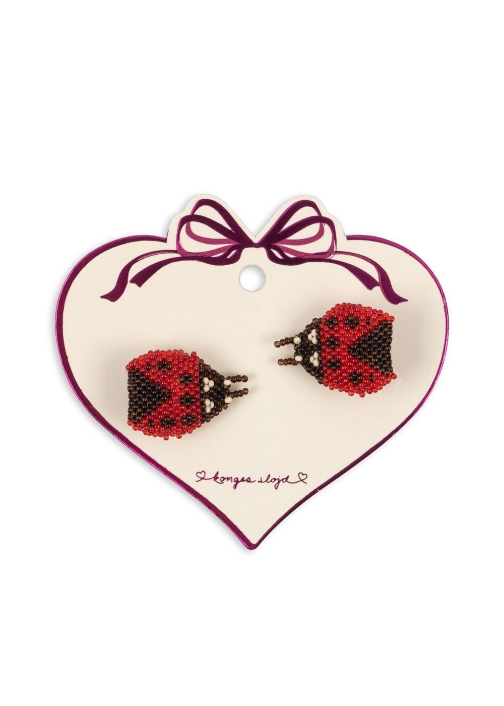 Ladybug 2-pack Pärlhårklämmor Ladybug