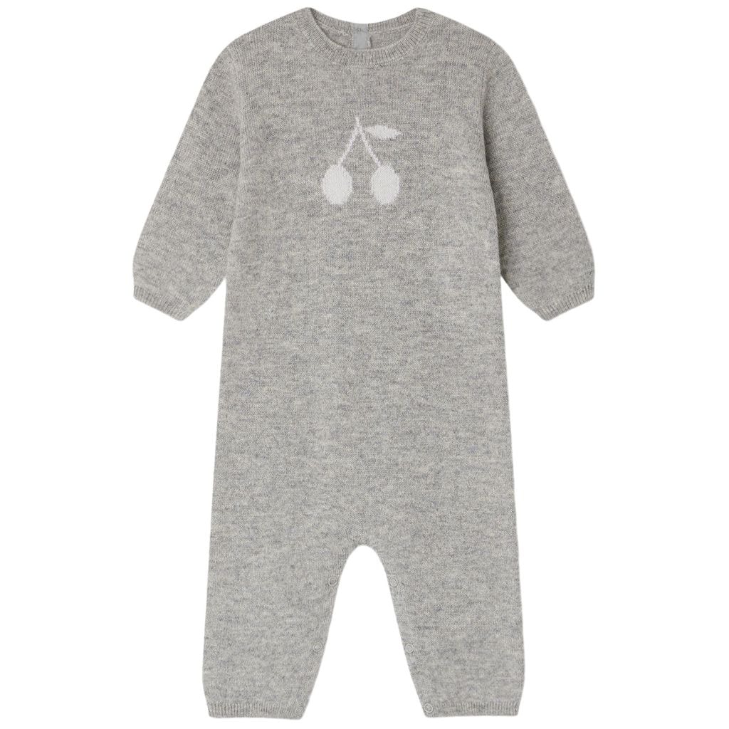 Tilouana Knitted Onesie Gray Melange