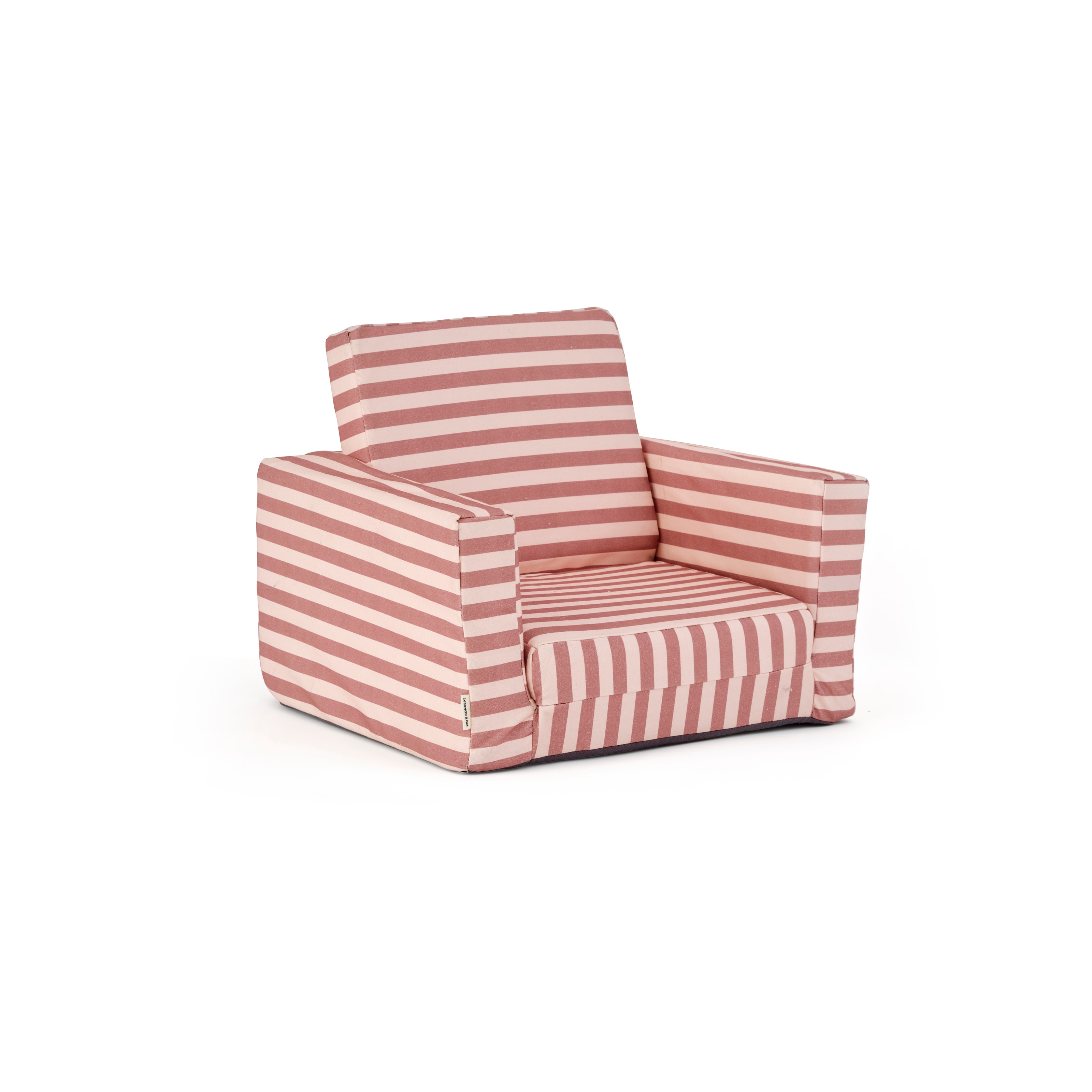 Sammenleggbar Lenestol Stripe Clay Pink