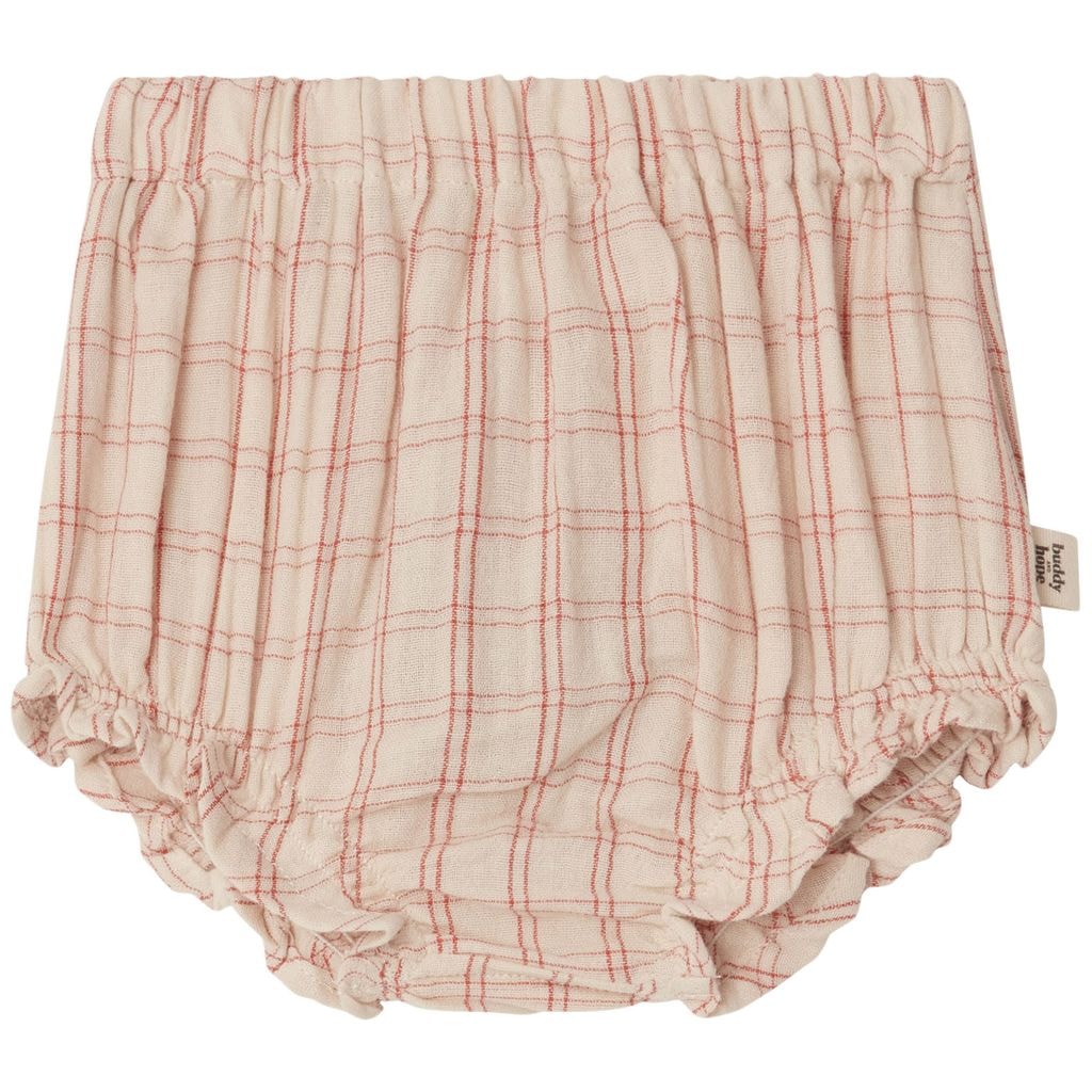 GOTS Pelle Ruudullinen Alushousu Vintage