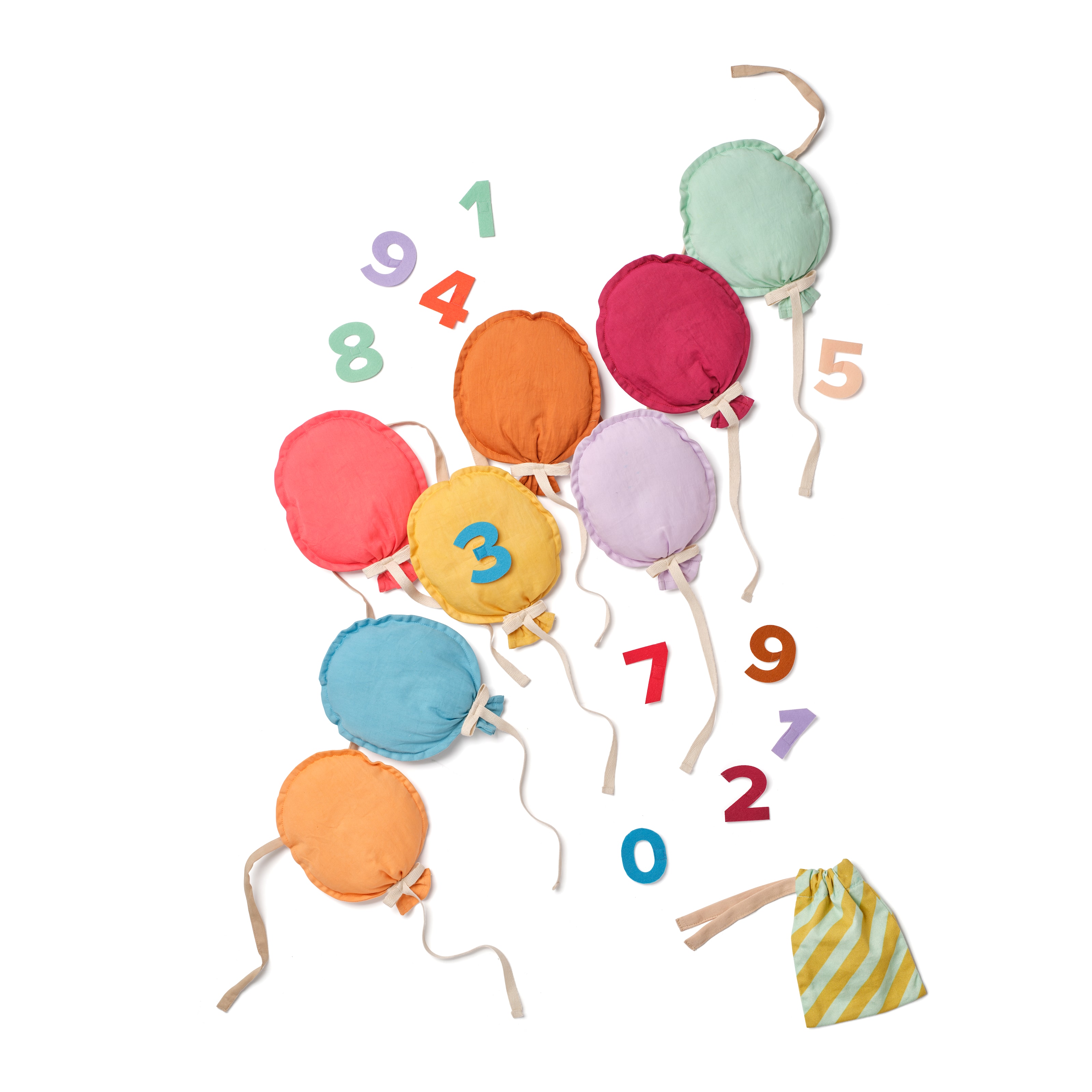Birthday Garland Balloon Multi 