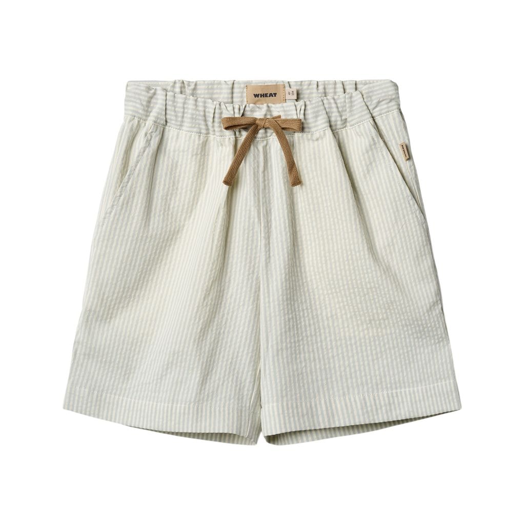 GOTS Cuba Shorts Summer Blue Stripe