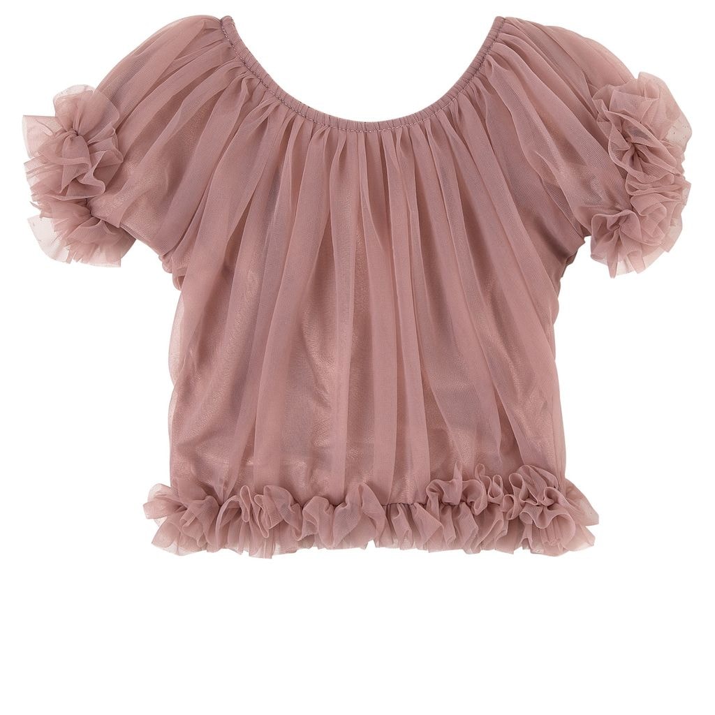 Frilly Princess Top Mauve