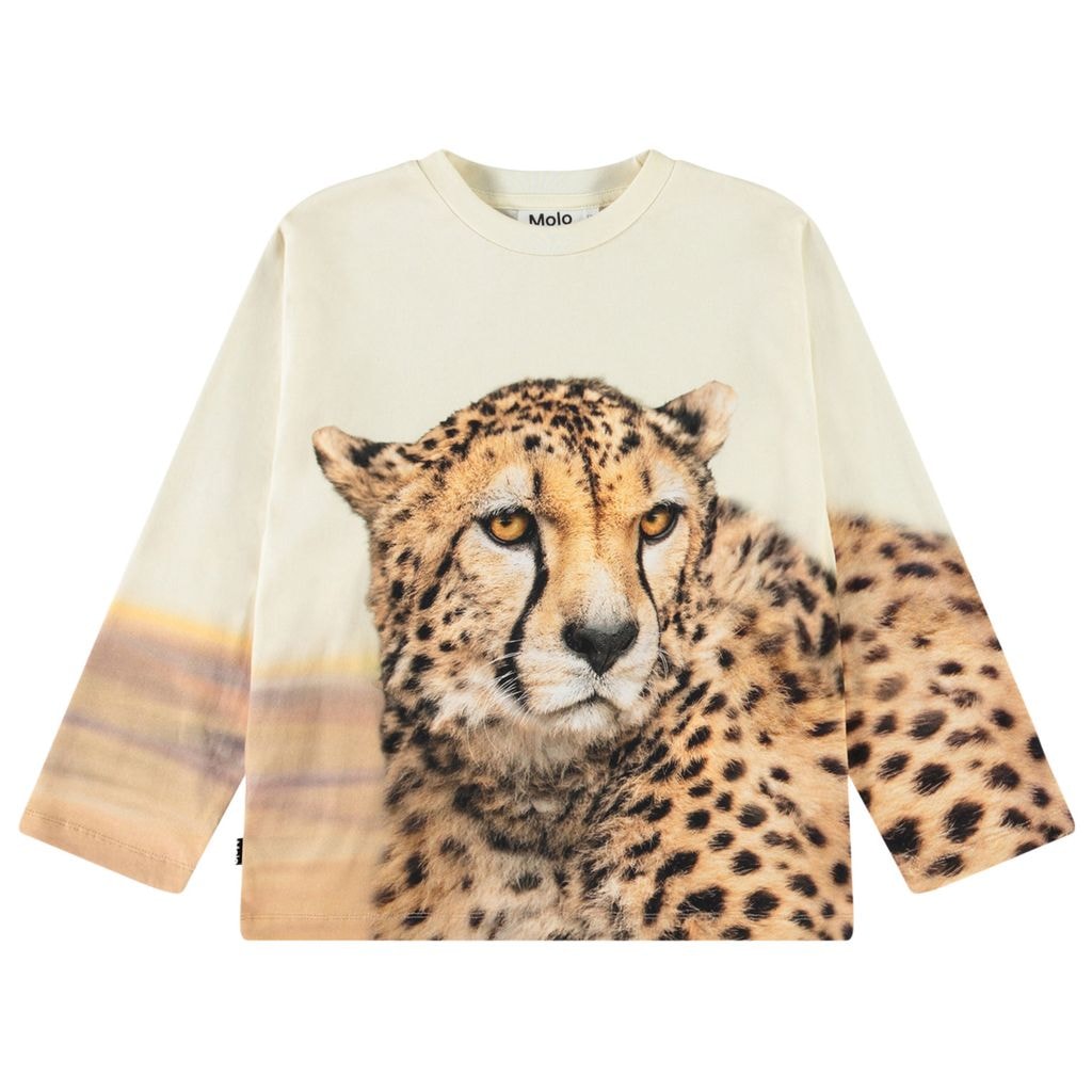 Rollo Long-Sleeved T-Shirt Big Cheetah Light
