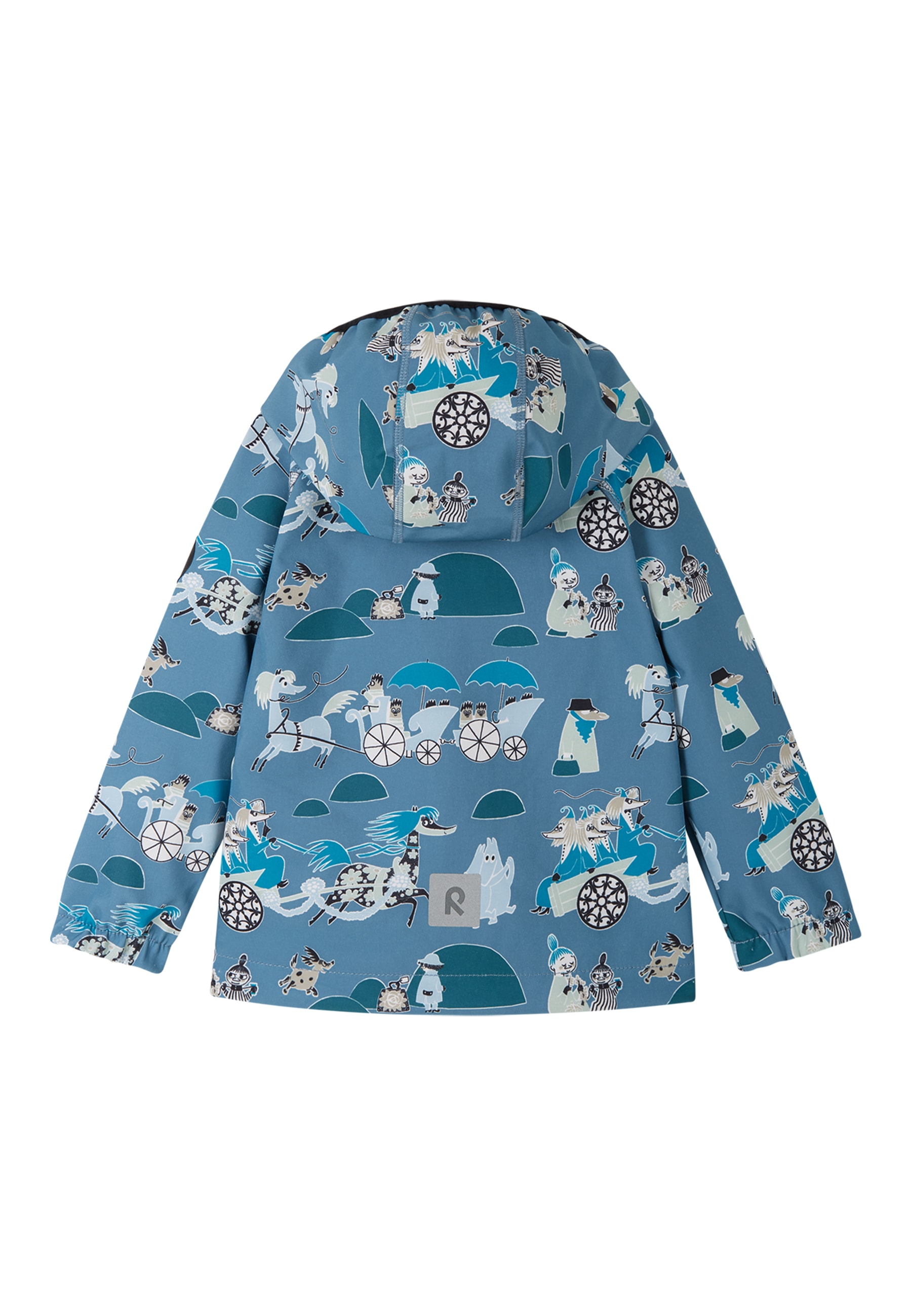 Moomin Vantti Softshell Jakke Blue Ocean