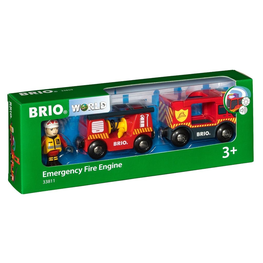 BRIO® World – 33811 Emergency Fire Vehicle Set